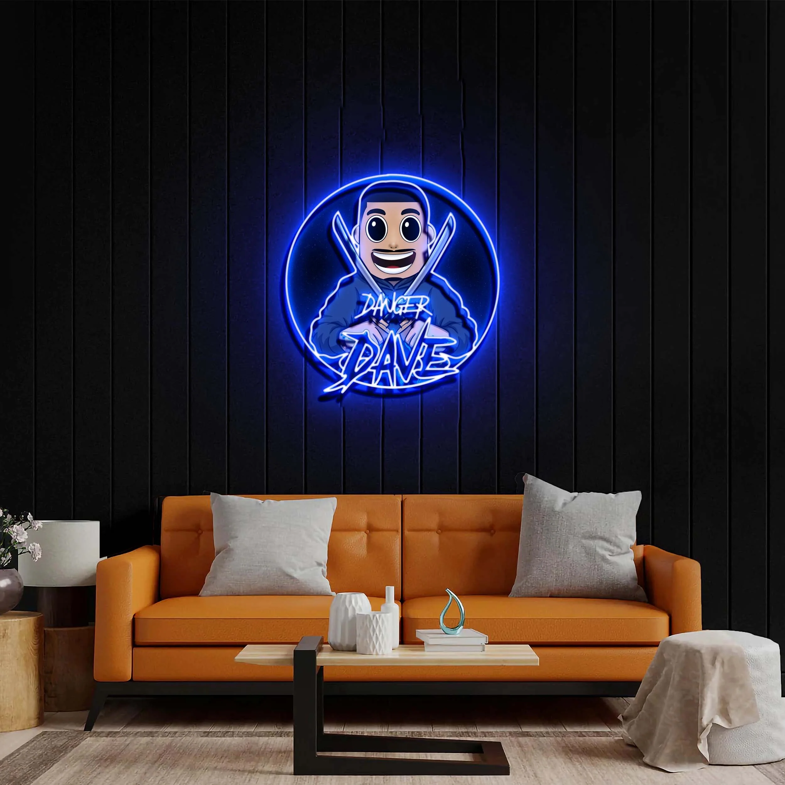 DAVE - Premium Neon Artwork