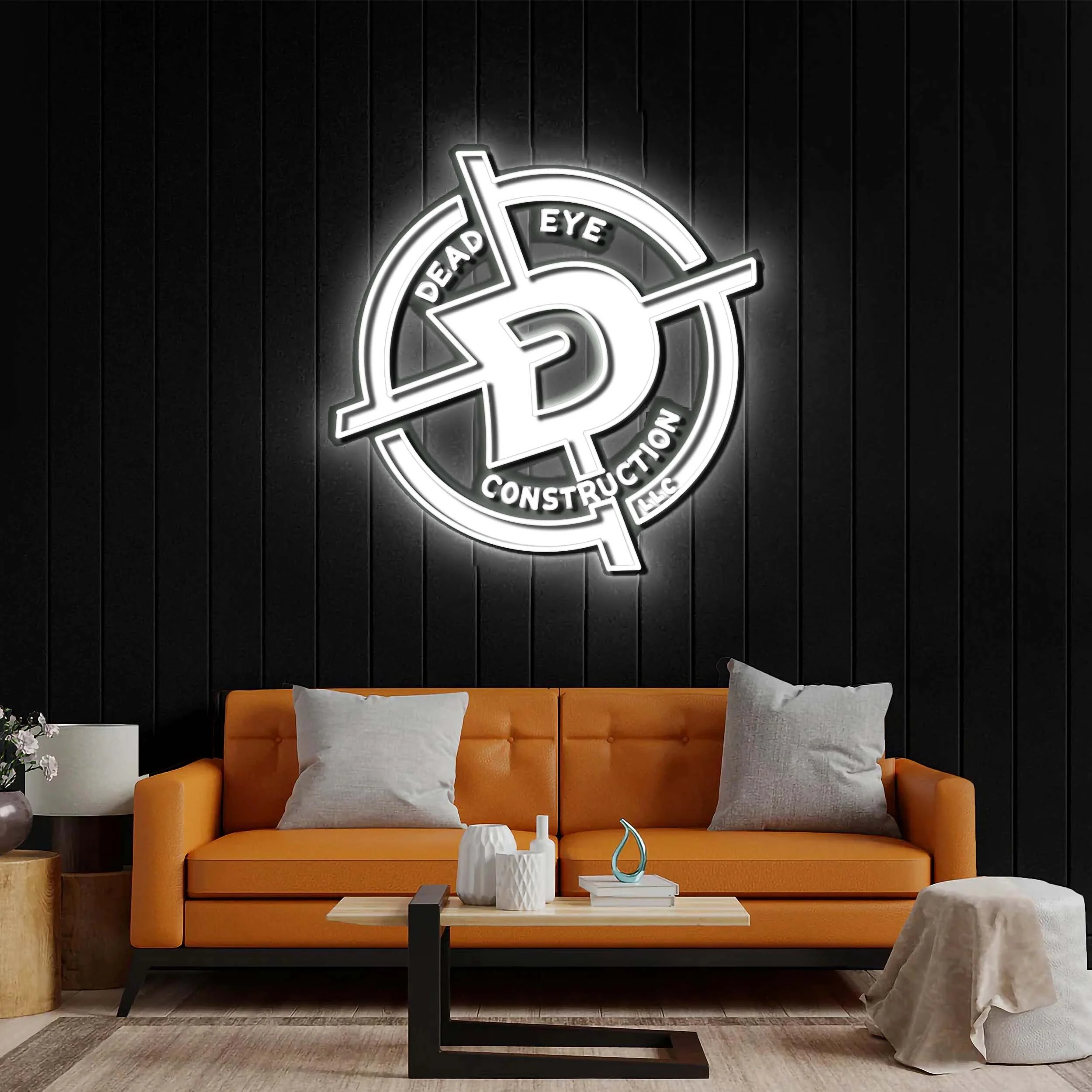 Dead Eye Construction - Premium Neon Artwork