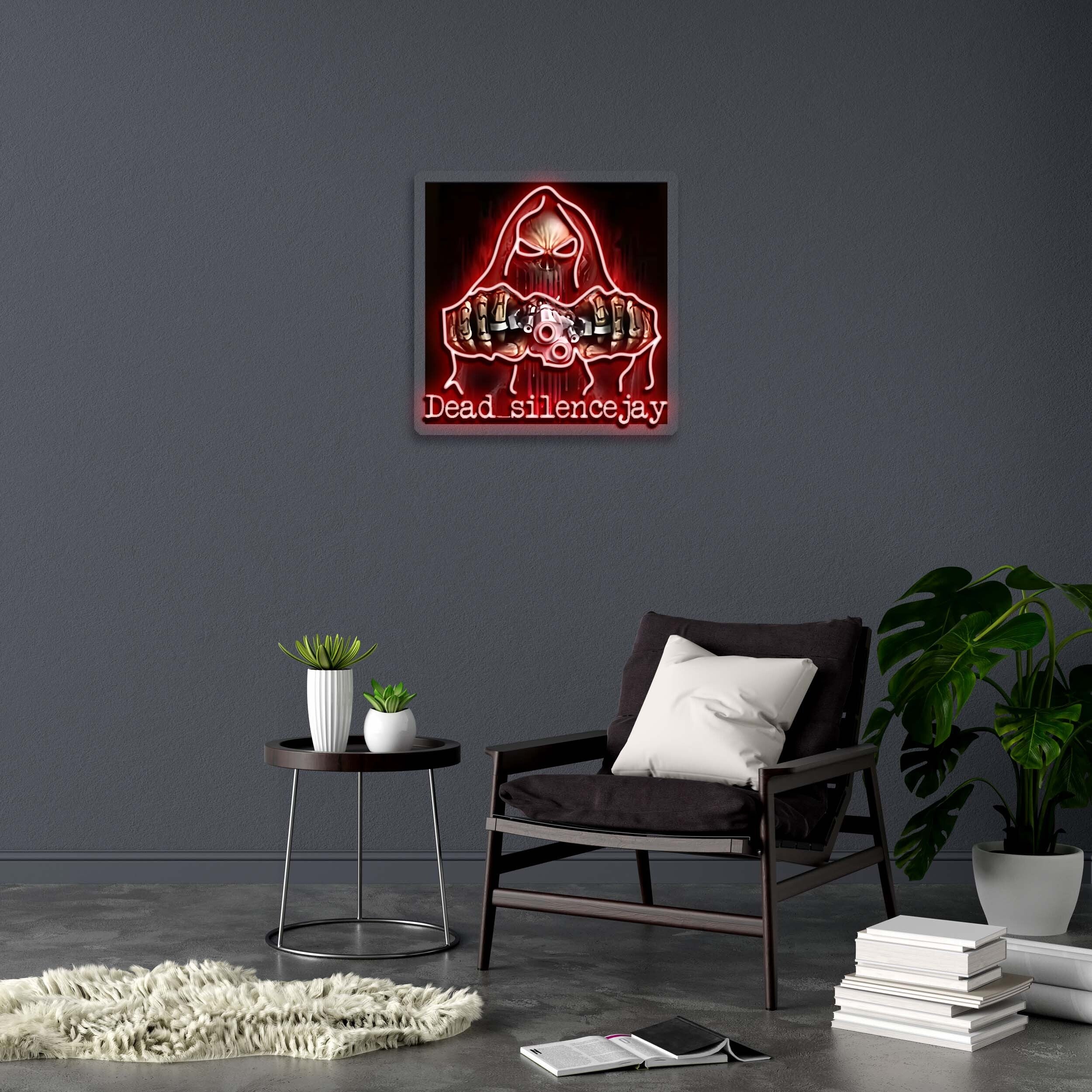 Dead silencejay - Premium Neon Artwork