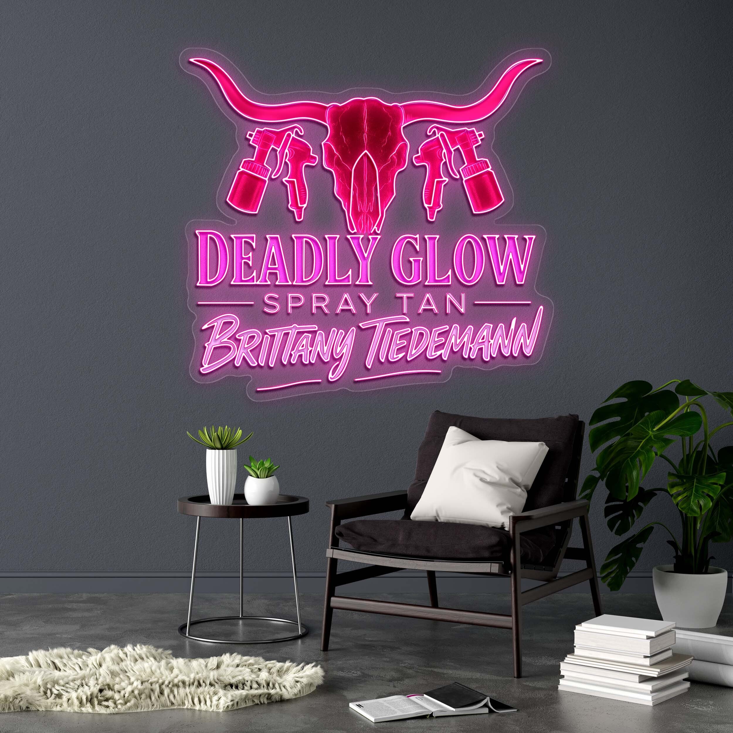 DEADLY GLOW - Premium Neon Artwork