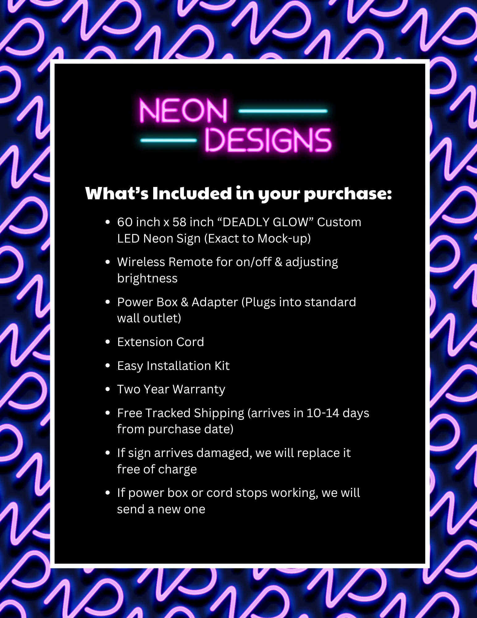 DEADLY GLOW - Premium Neon Artwork - Image 2