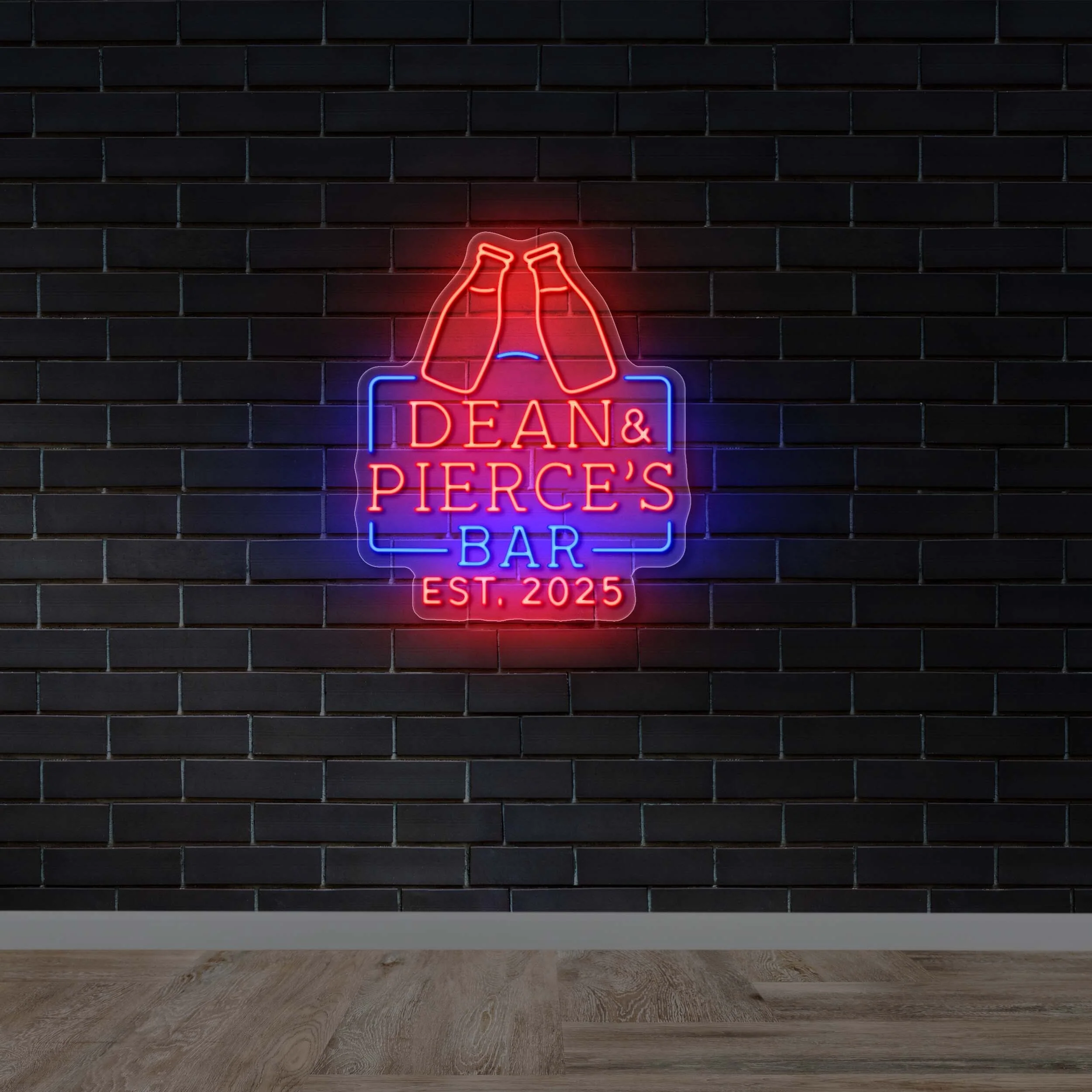 Dean & Pierce's Bar - Premium Neon Artwork