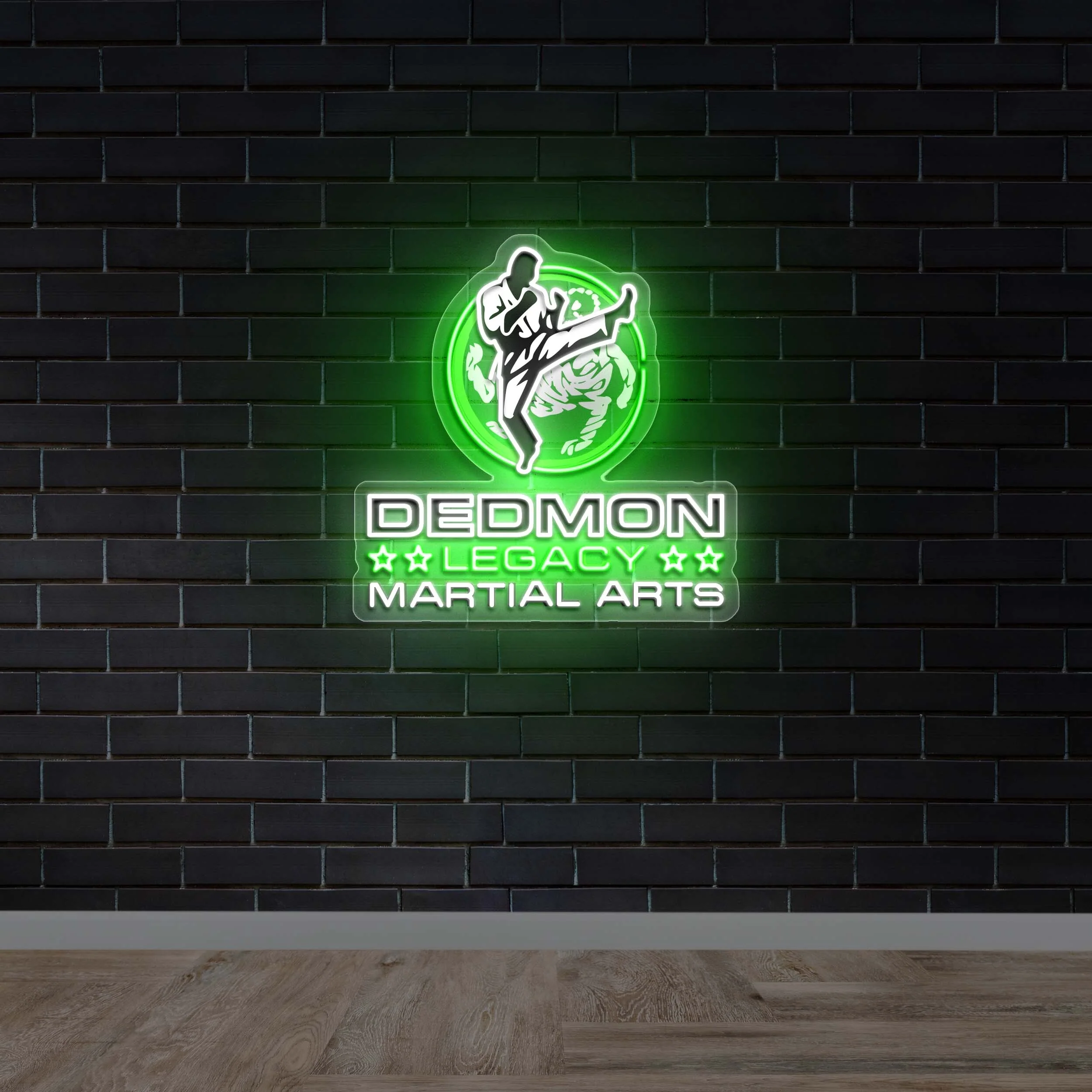 DEDMON LEGACY - Premium Neon Artwork
