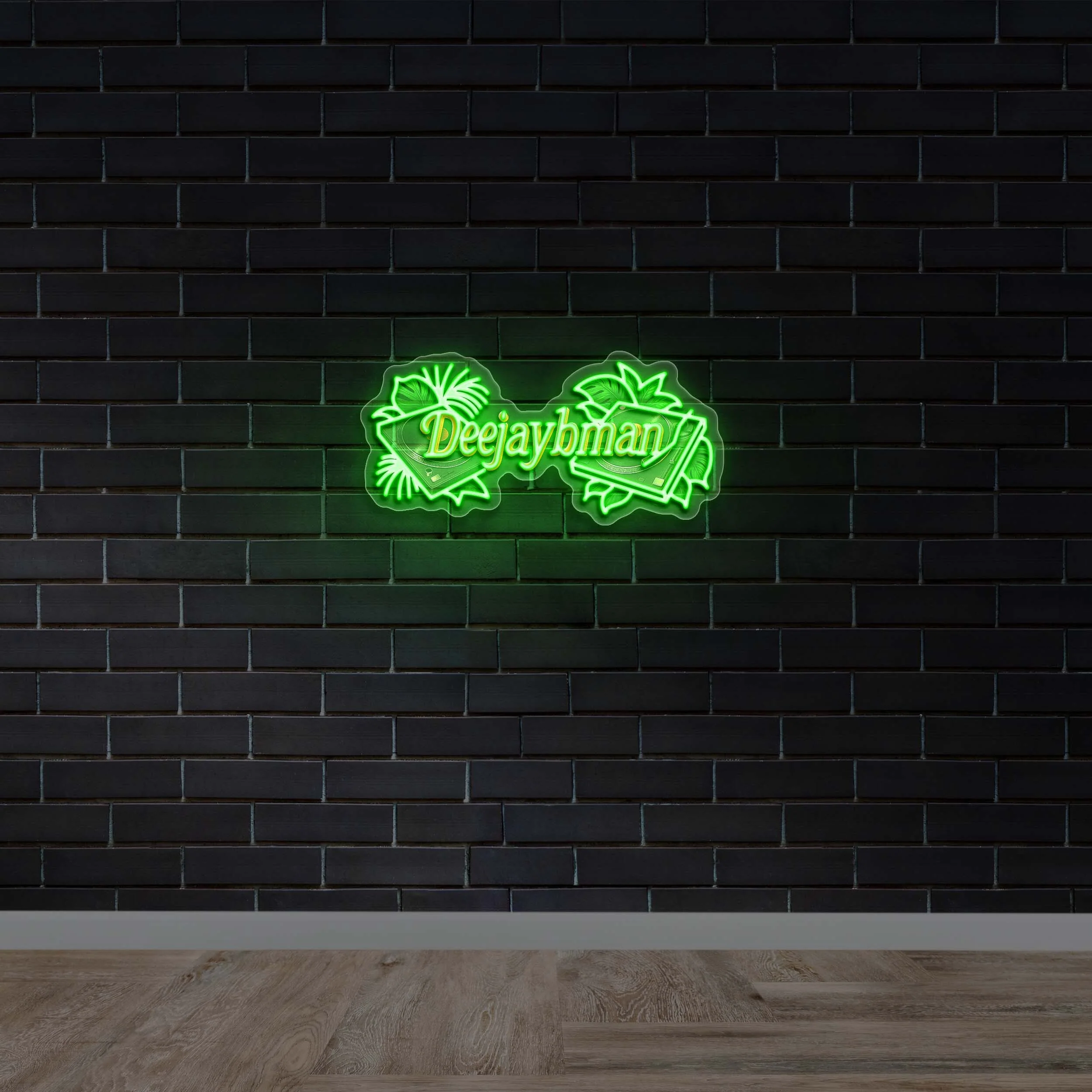 Deejaybman - Premium Neon Artwork