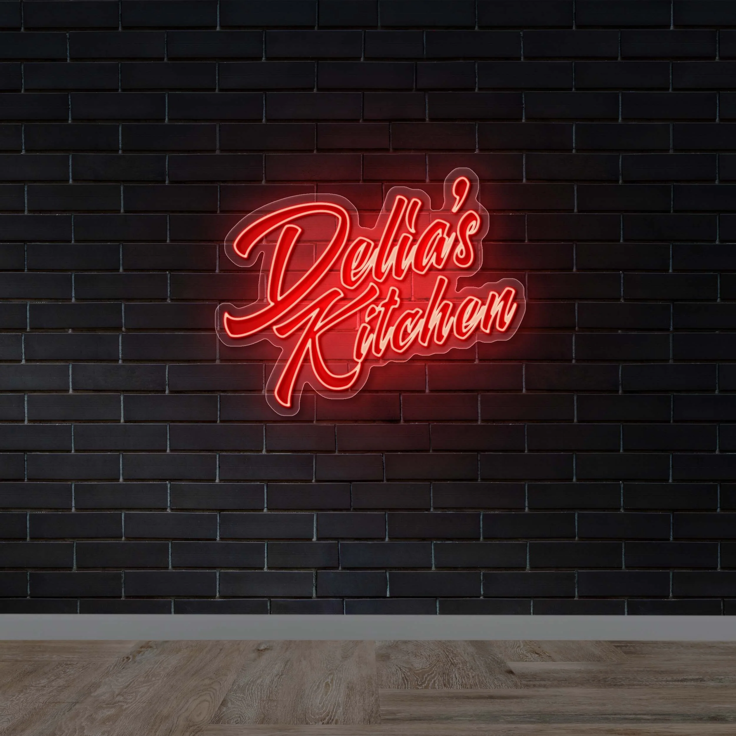 Delia’s Kitchen - Premium Neon Artwork