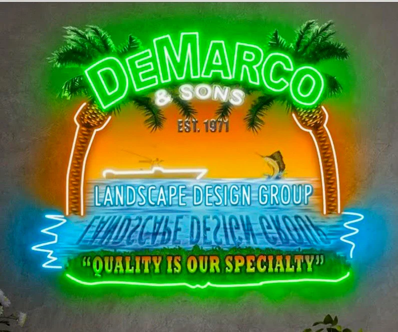 DeMarco & Sons - Premium Neon Artwork
