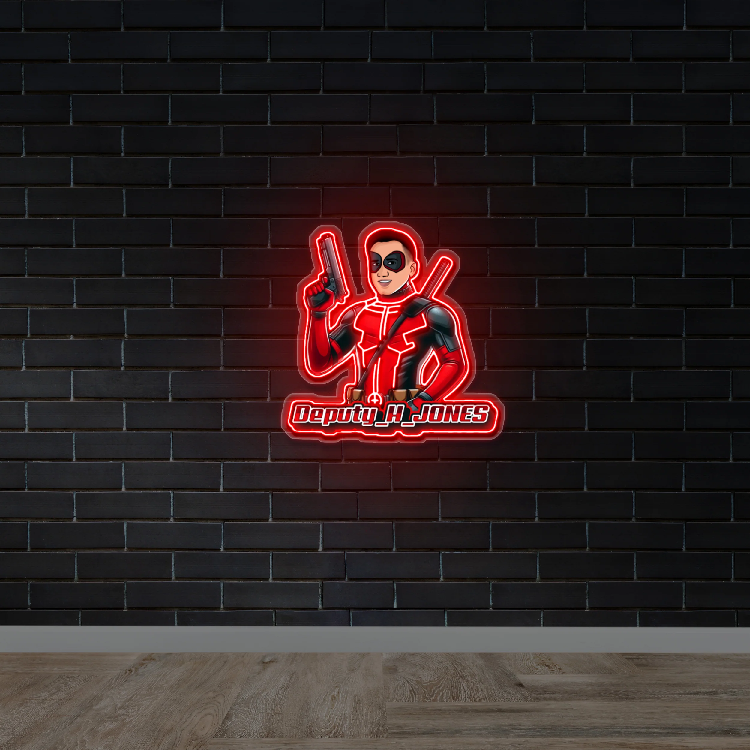 Deputy_H_Jones - Premium Neon Artwork
