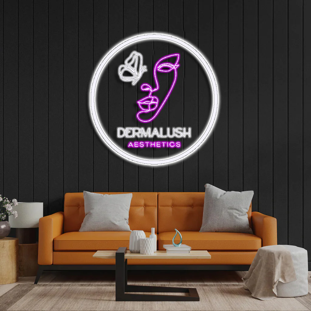 Dermalush - Premium Neon Artwork