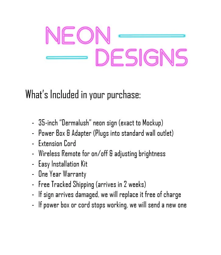 Dermalush - Premium Neon Artwork - Image 2