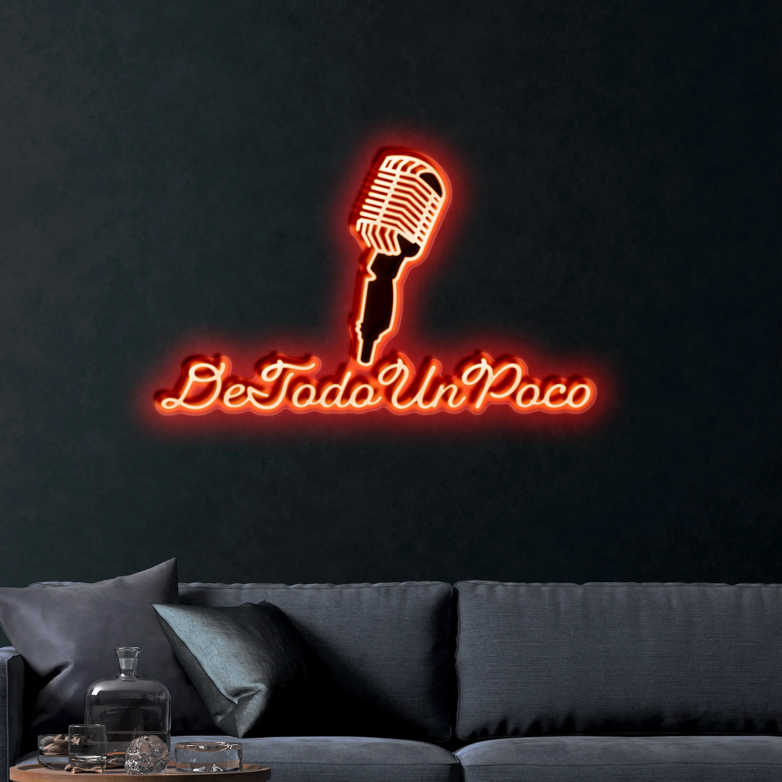 DeTodoUnPoco – Premium Neon Artwork