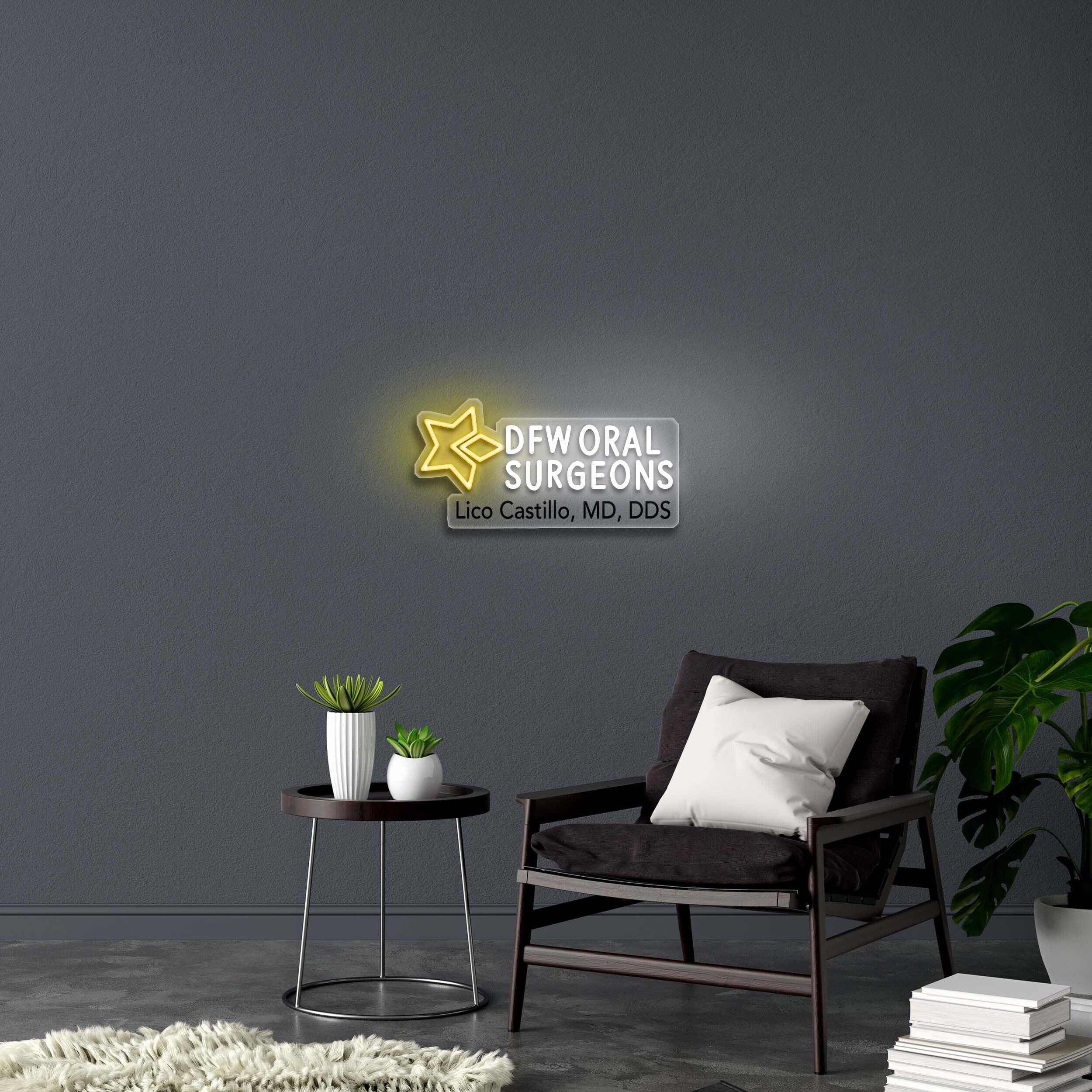 DFW ORAL SURGEONS | 2nd Version - Premium Neon Artwork