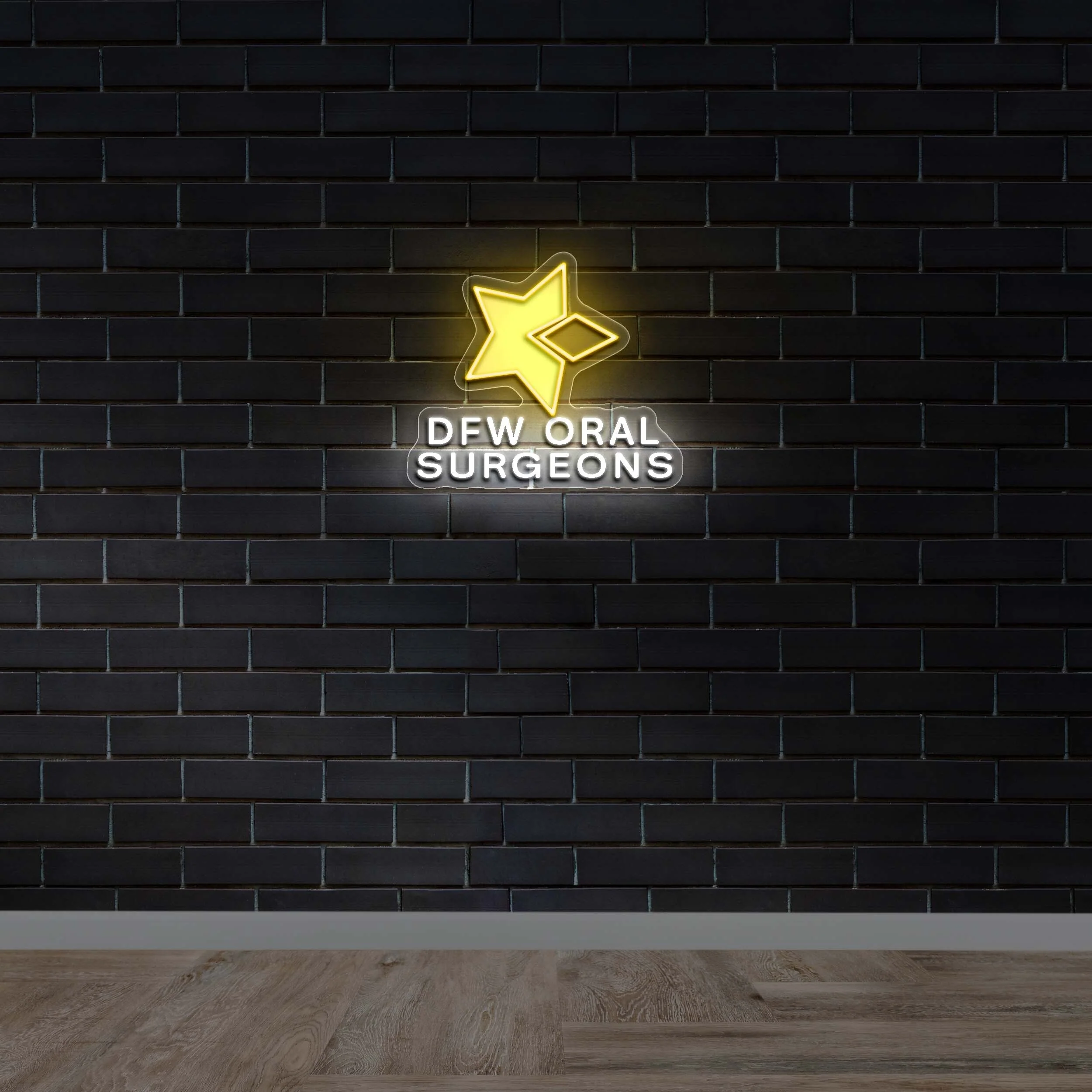 DFW Oral Surgeons - Premium Neon Artwork