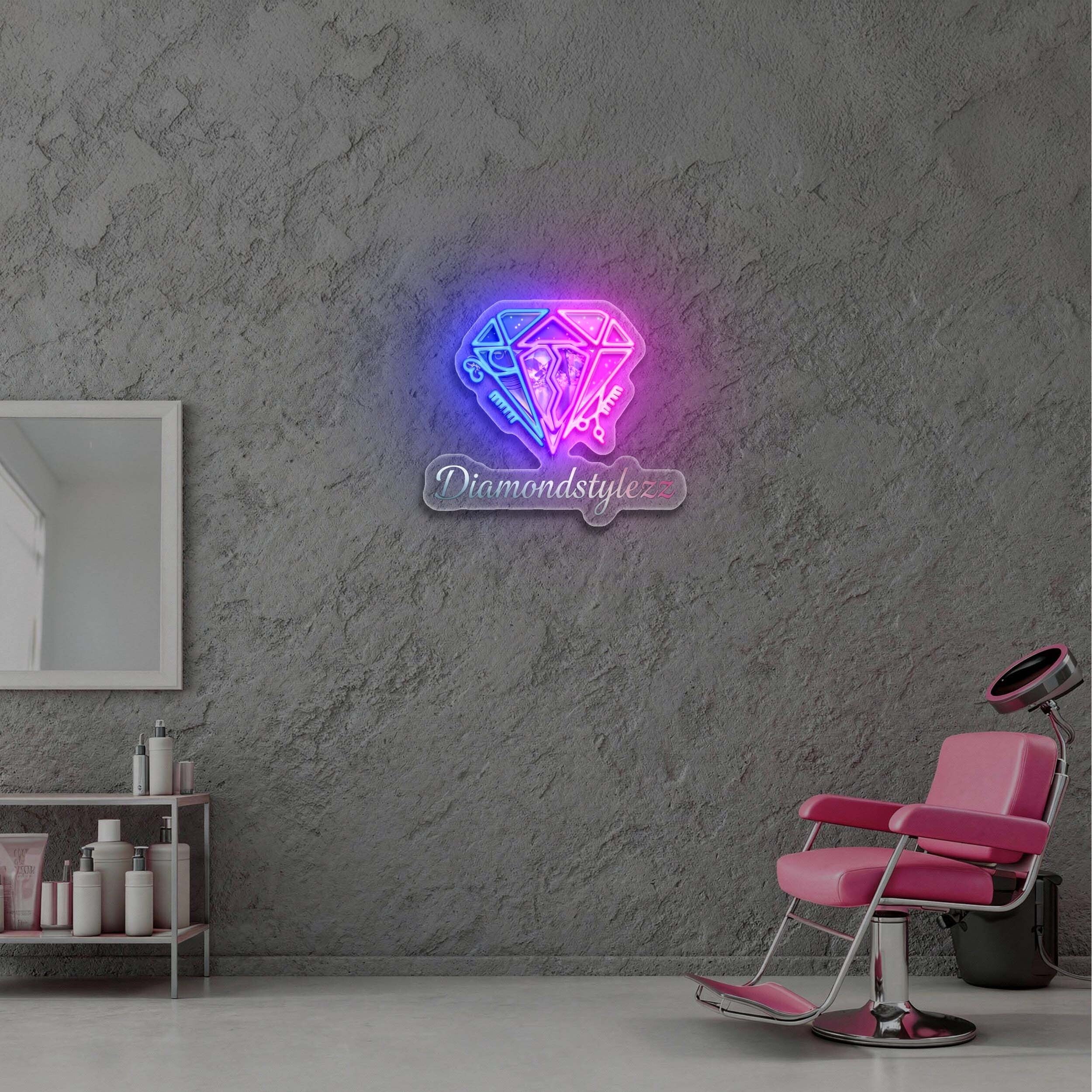 Diamondstylezz - Premium Neon Artwork