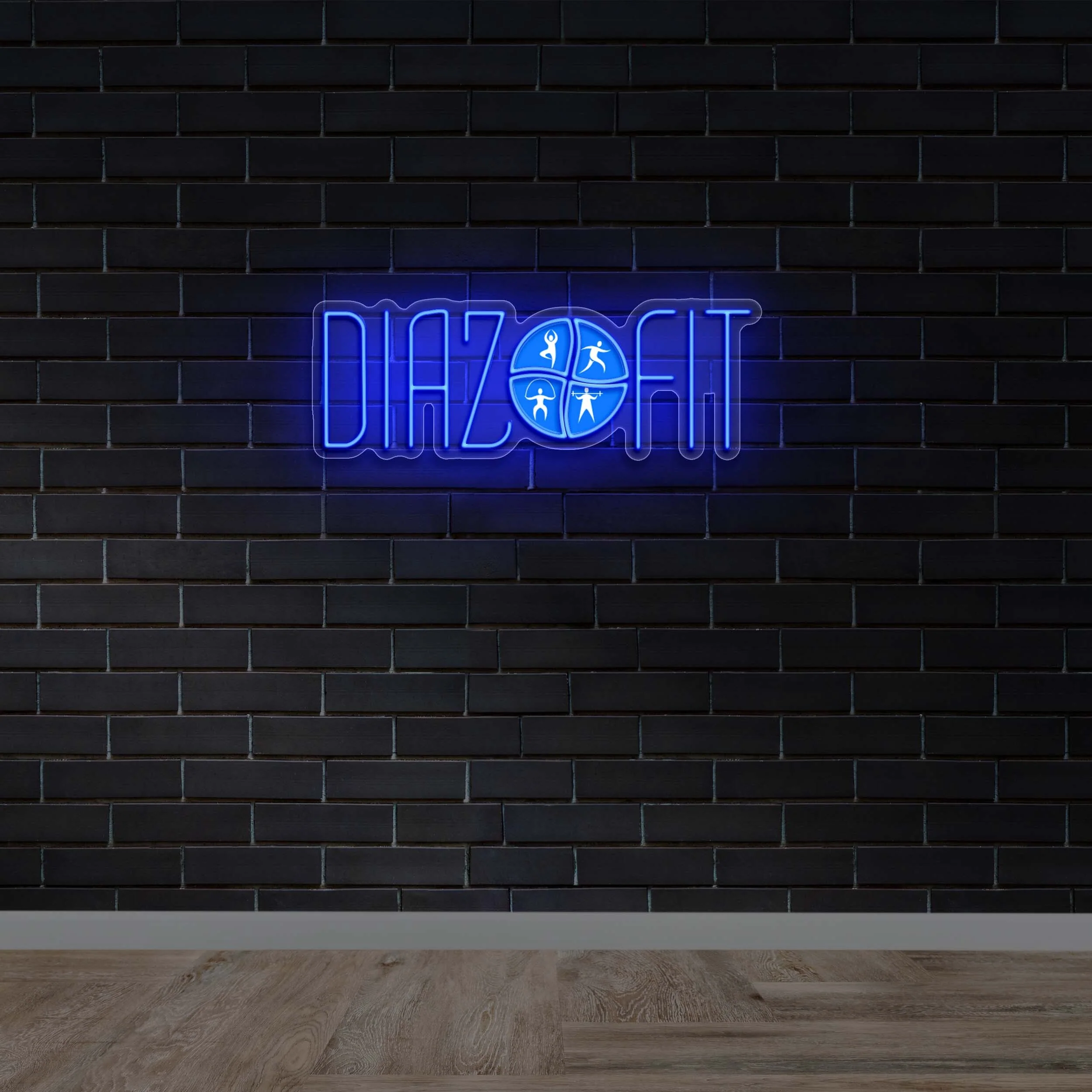 Diaz Fit - Premium Neon Artwork