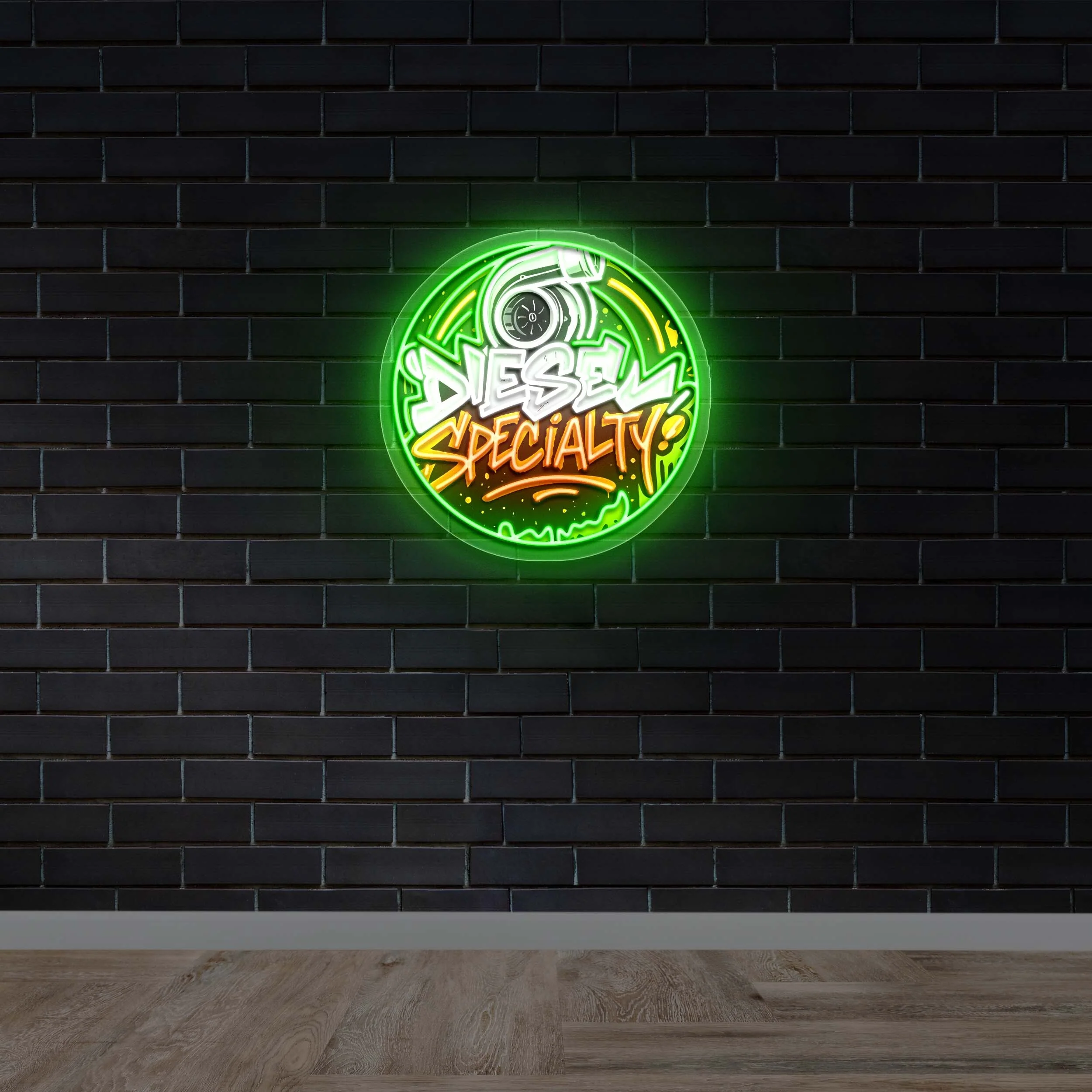 Diesel Specialty - Premium Neon Artwork