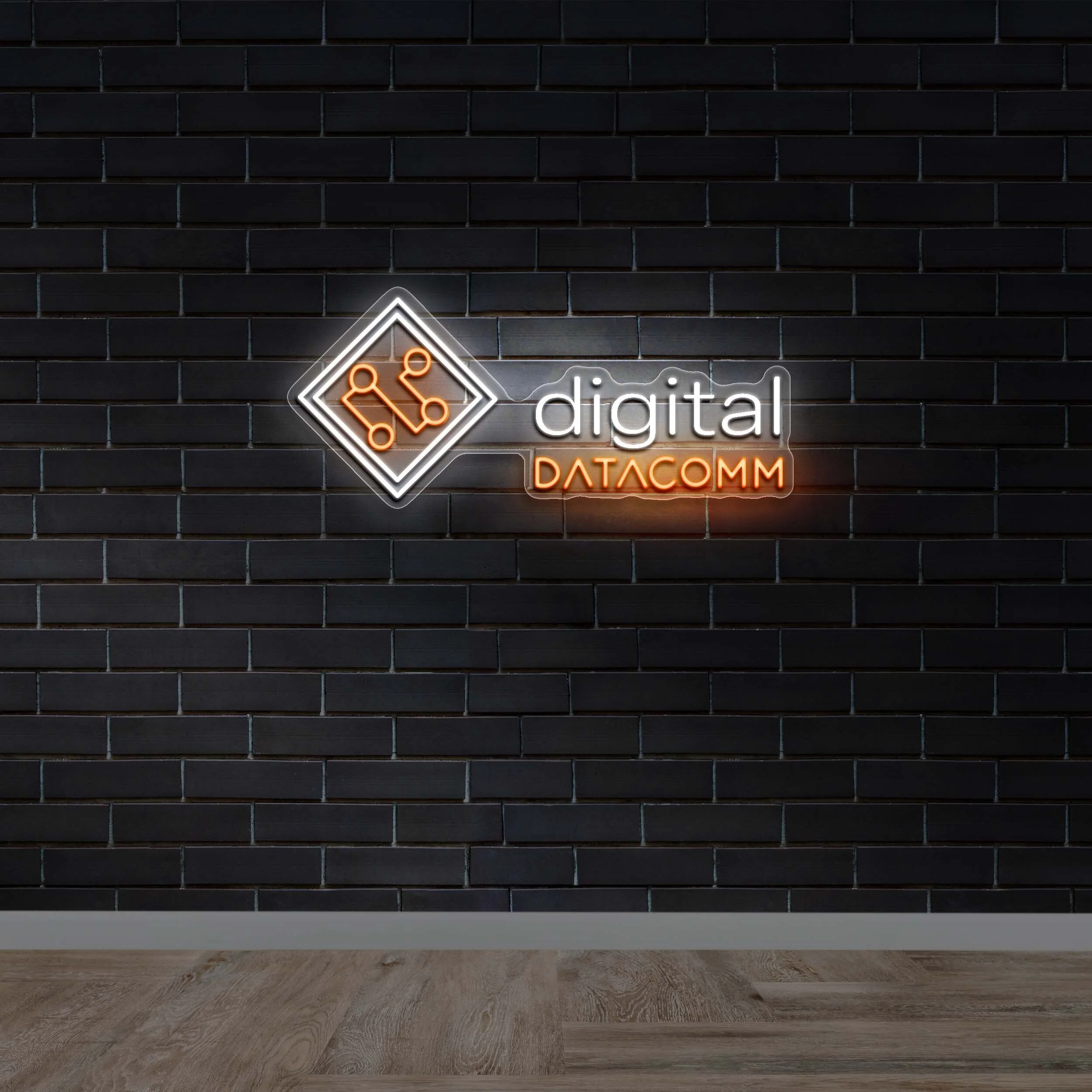 Digital Datacomm - Premium Neon Artwork