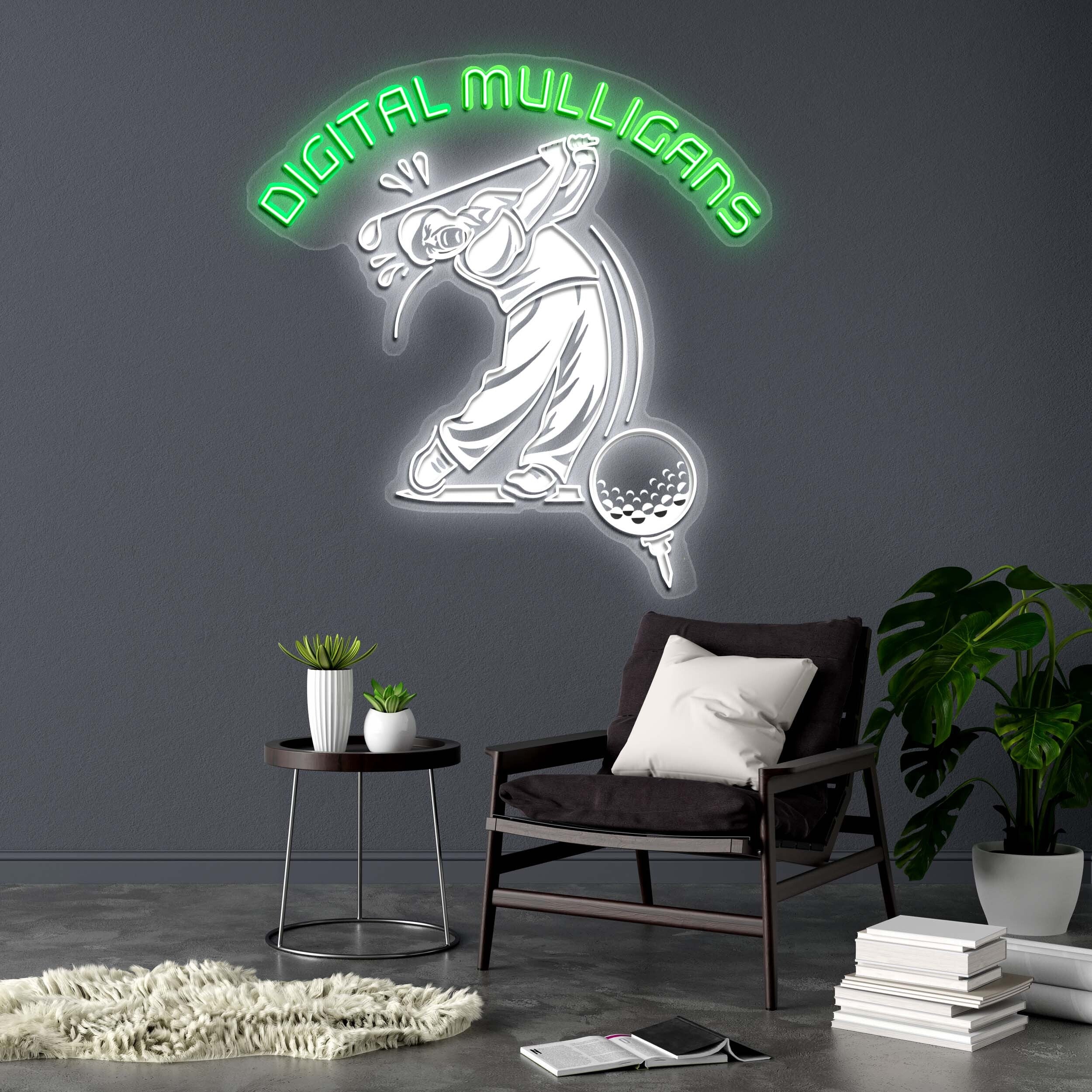 DIGITAL MULLIGANS | 2nd Version - Premium Neon Artwork