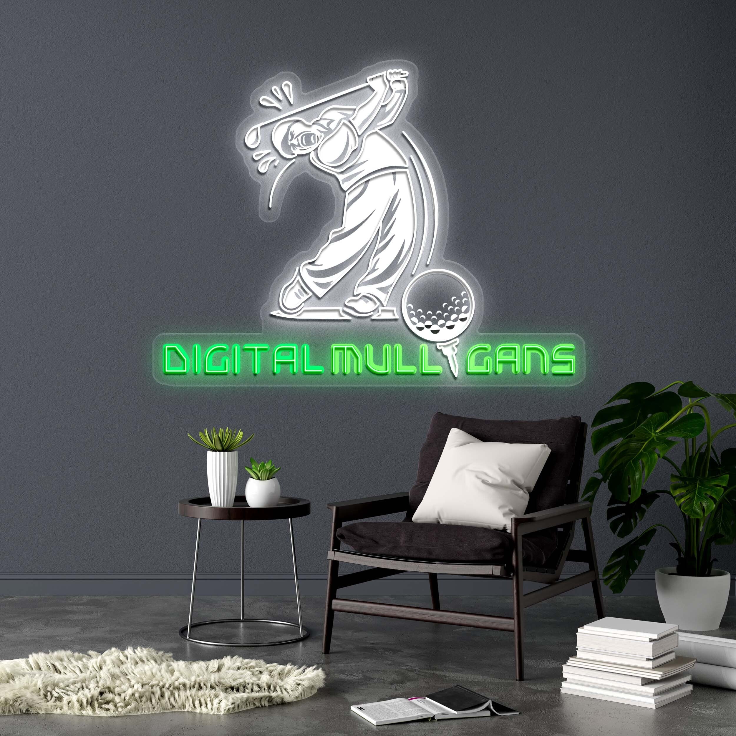 DIGITAL MULLIGANS - Premium Neon Artwork