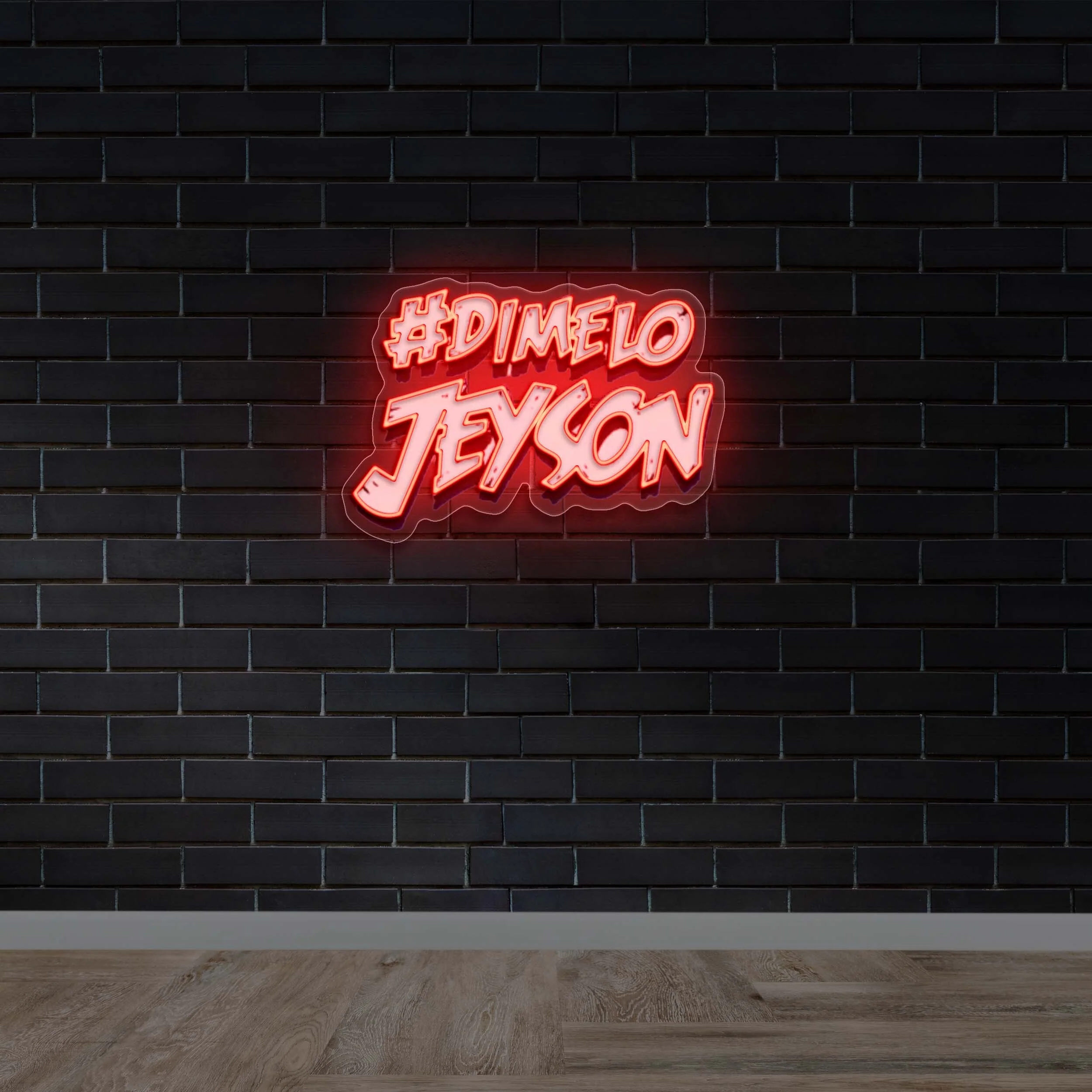 #Dimelo Jeyson - Premium Neon Artwork