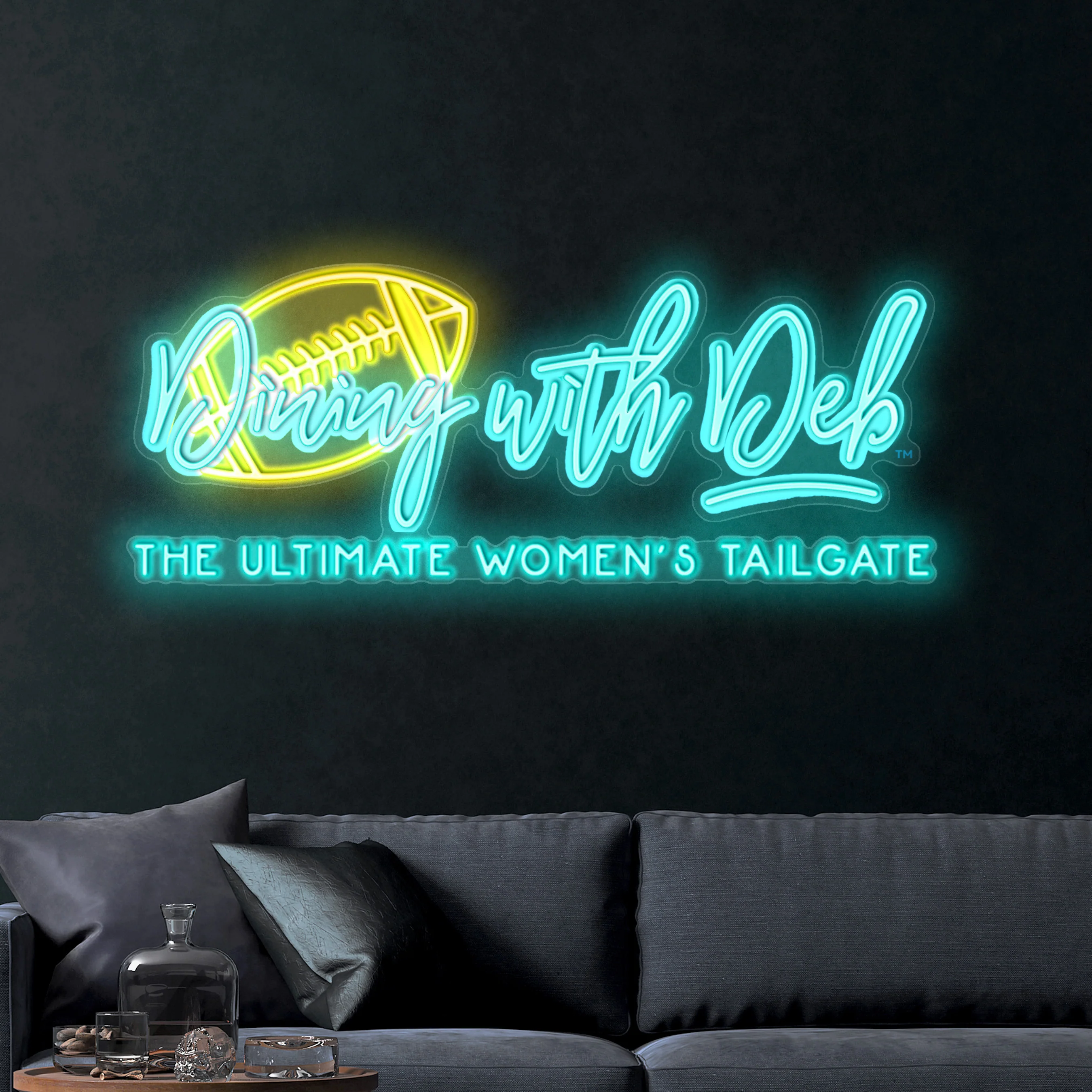 Dining With Deb – Premium Neon Artwork