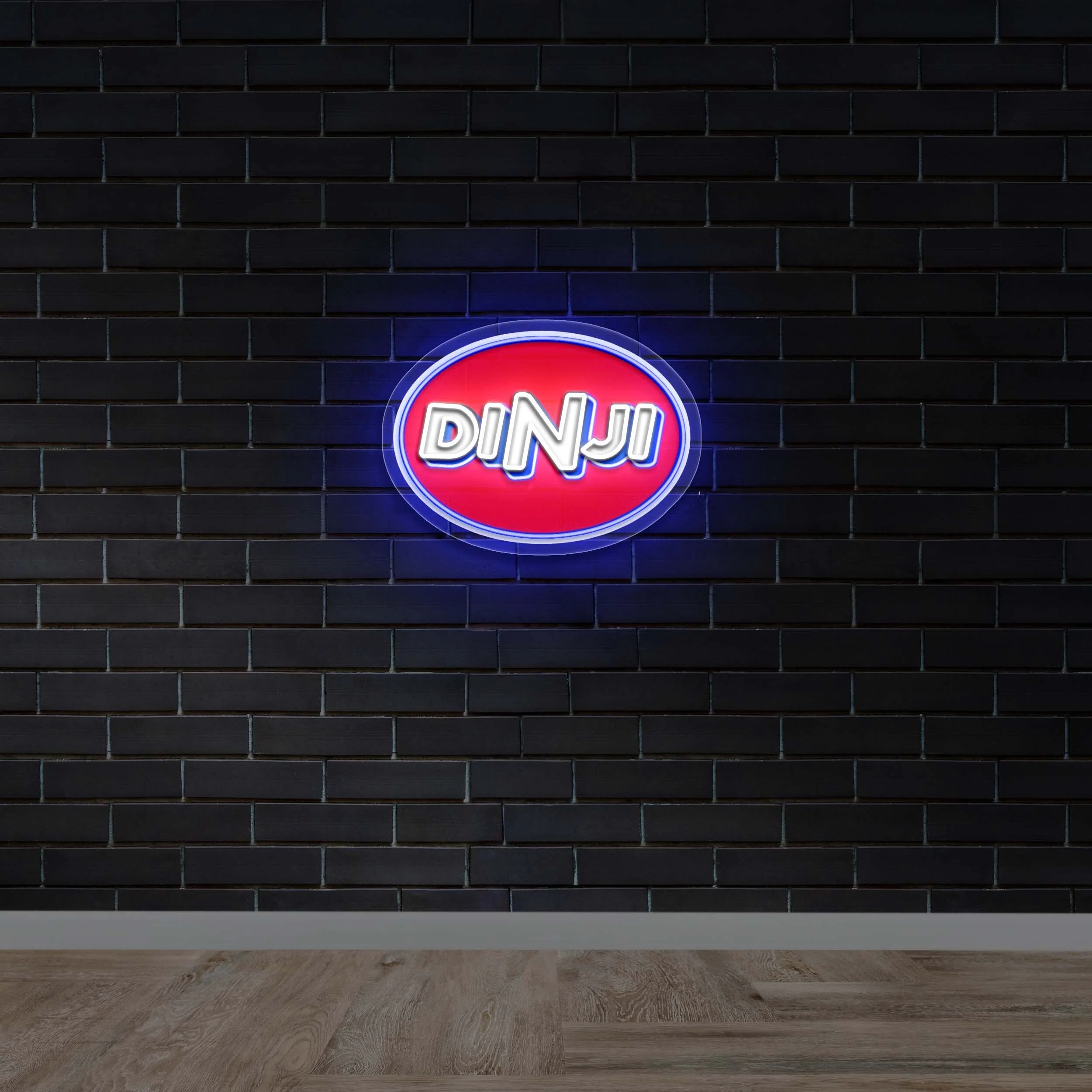 DINJI - Premium Neon Artwork