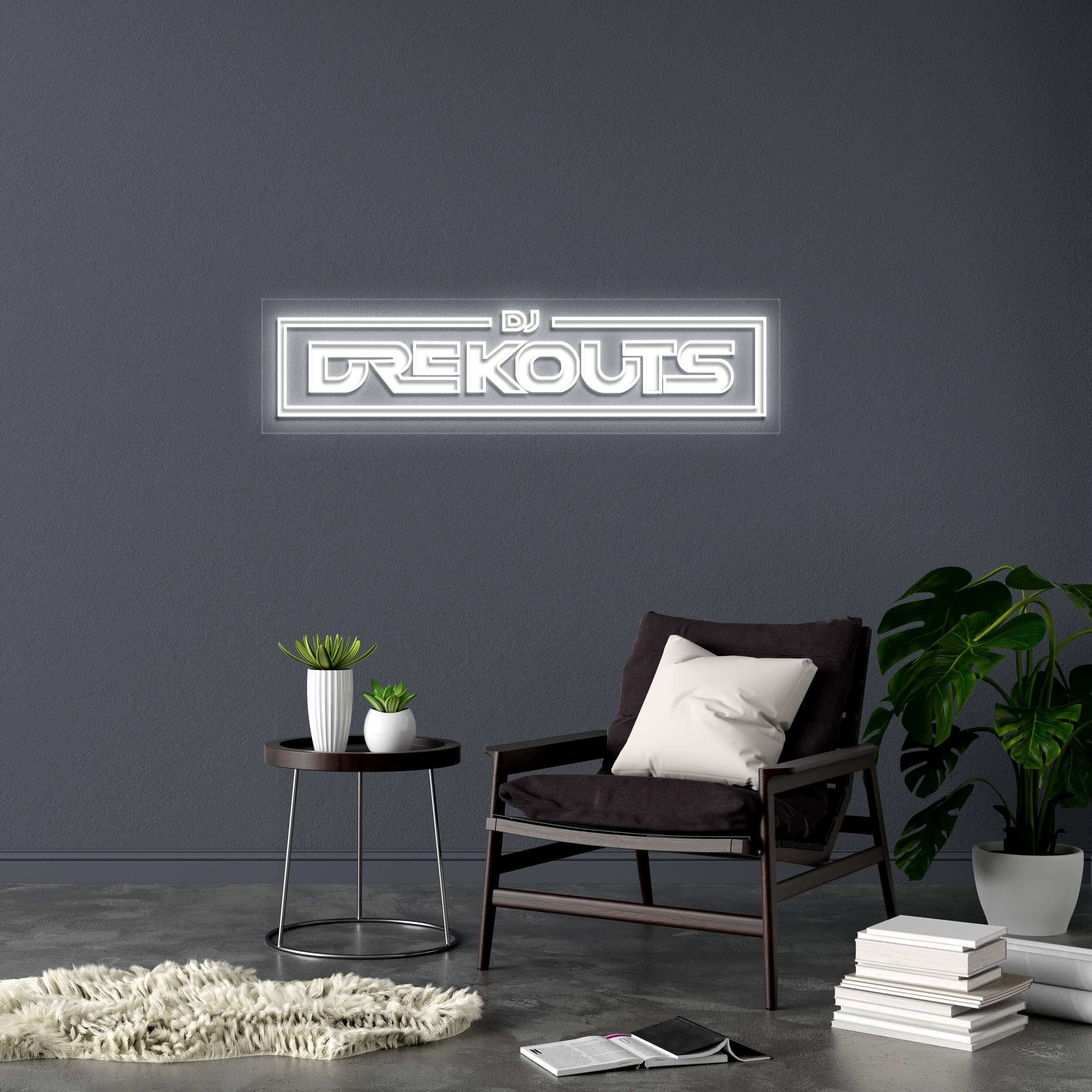 DJ DRE KOUTS - Premium Neon Artwork