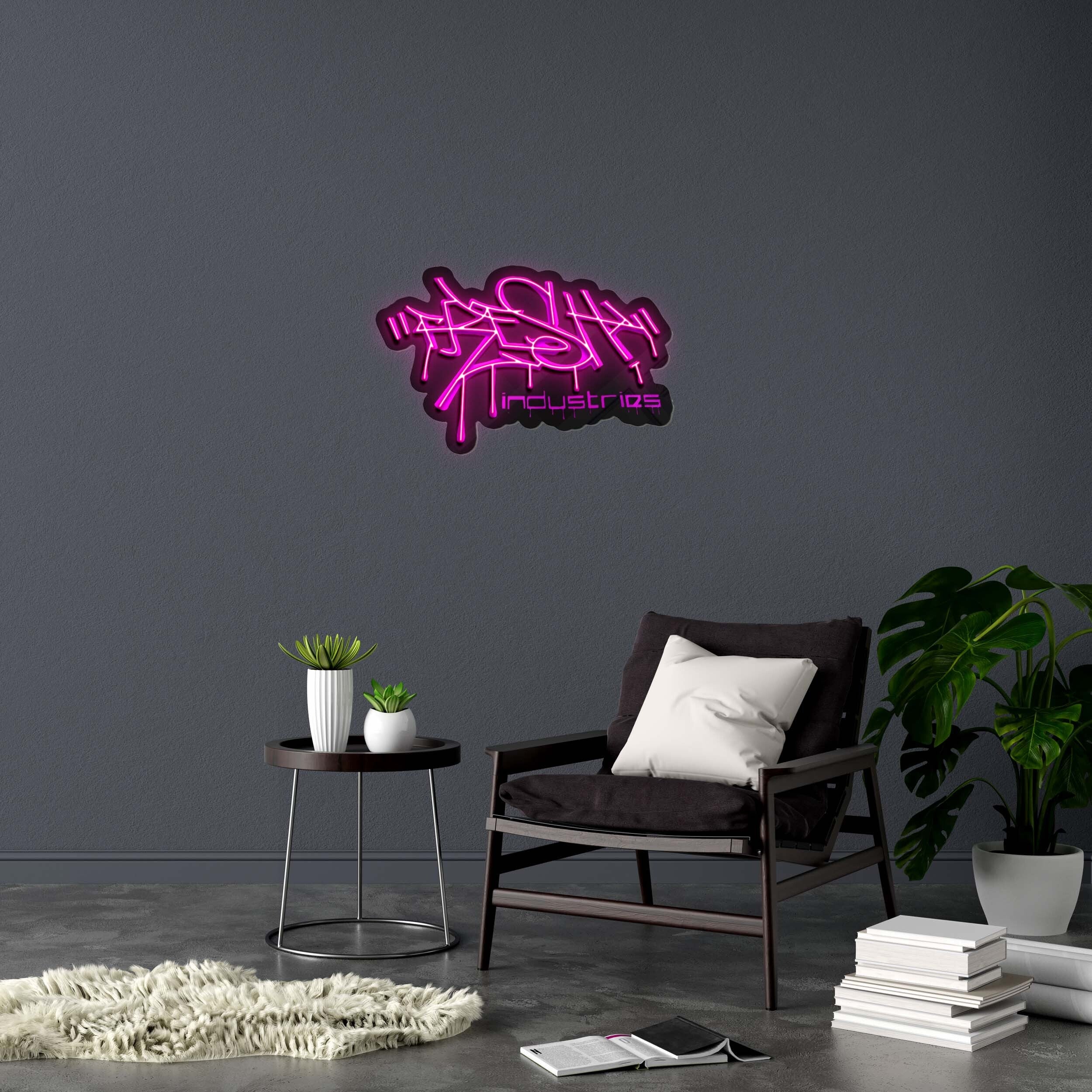DJ FRESH industries - Premium Neon Artwork