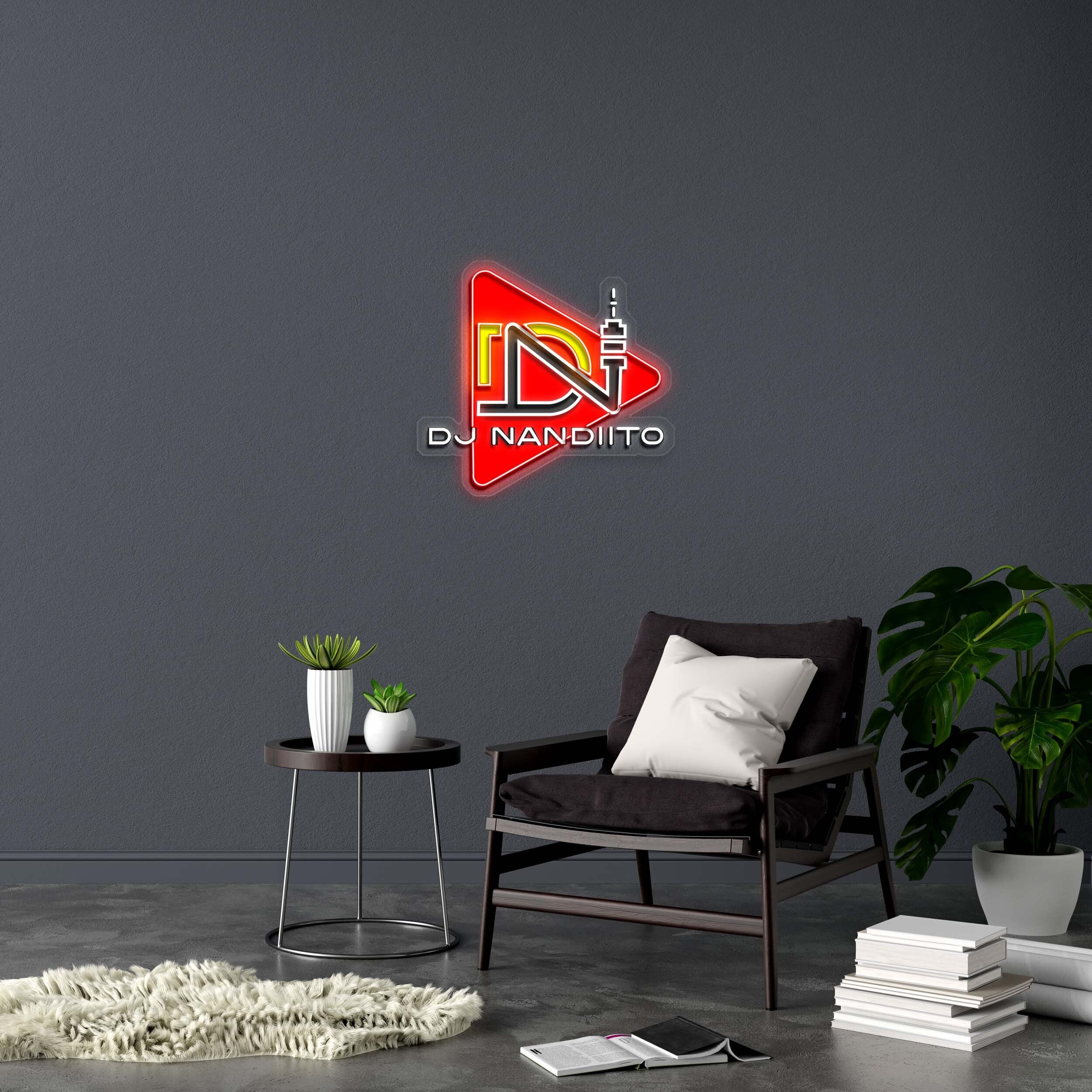 DJ NANDIITO - Premium Neon Artwork