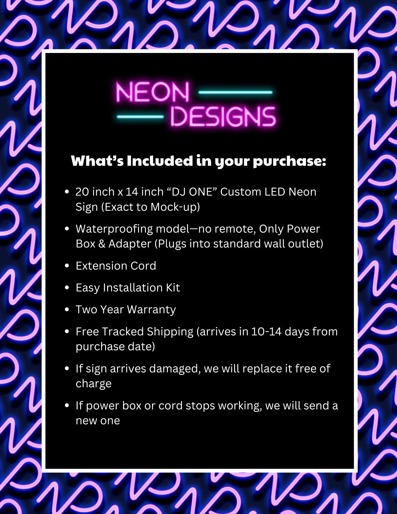 DJ ONE - Premium Neon Artwork - Image 2