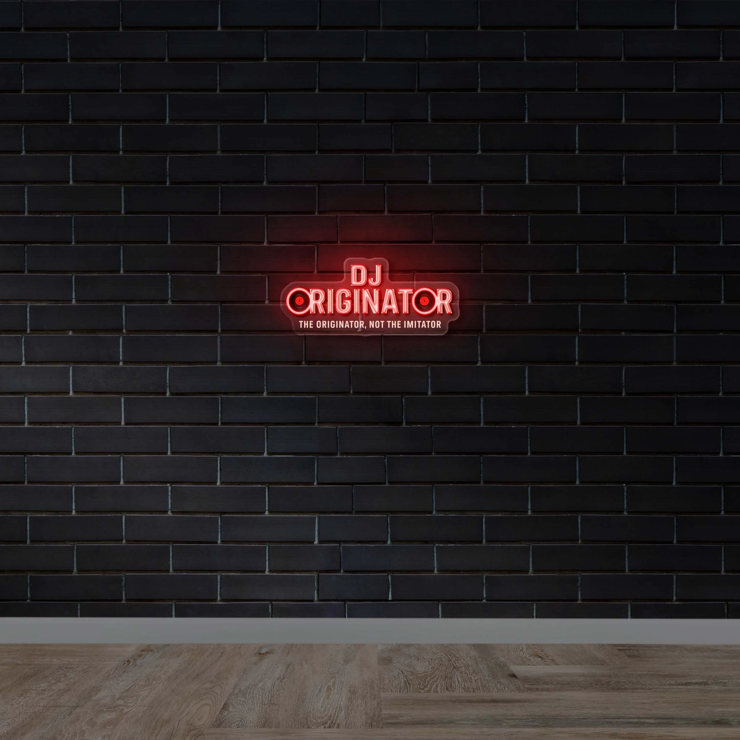 DJ ORIGINATOR - Premium Neon Artwork
