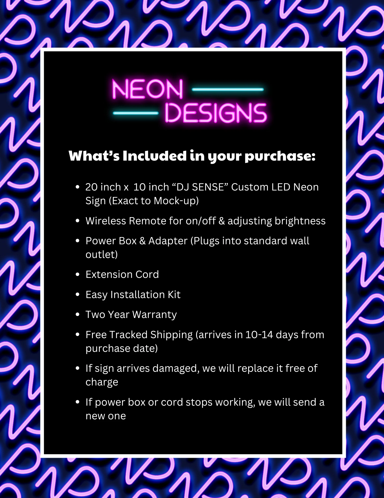 DJ SENSE - Premium Neon Artwork - Image 2