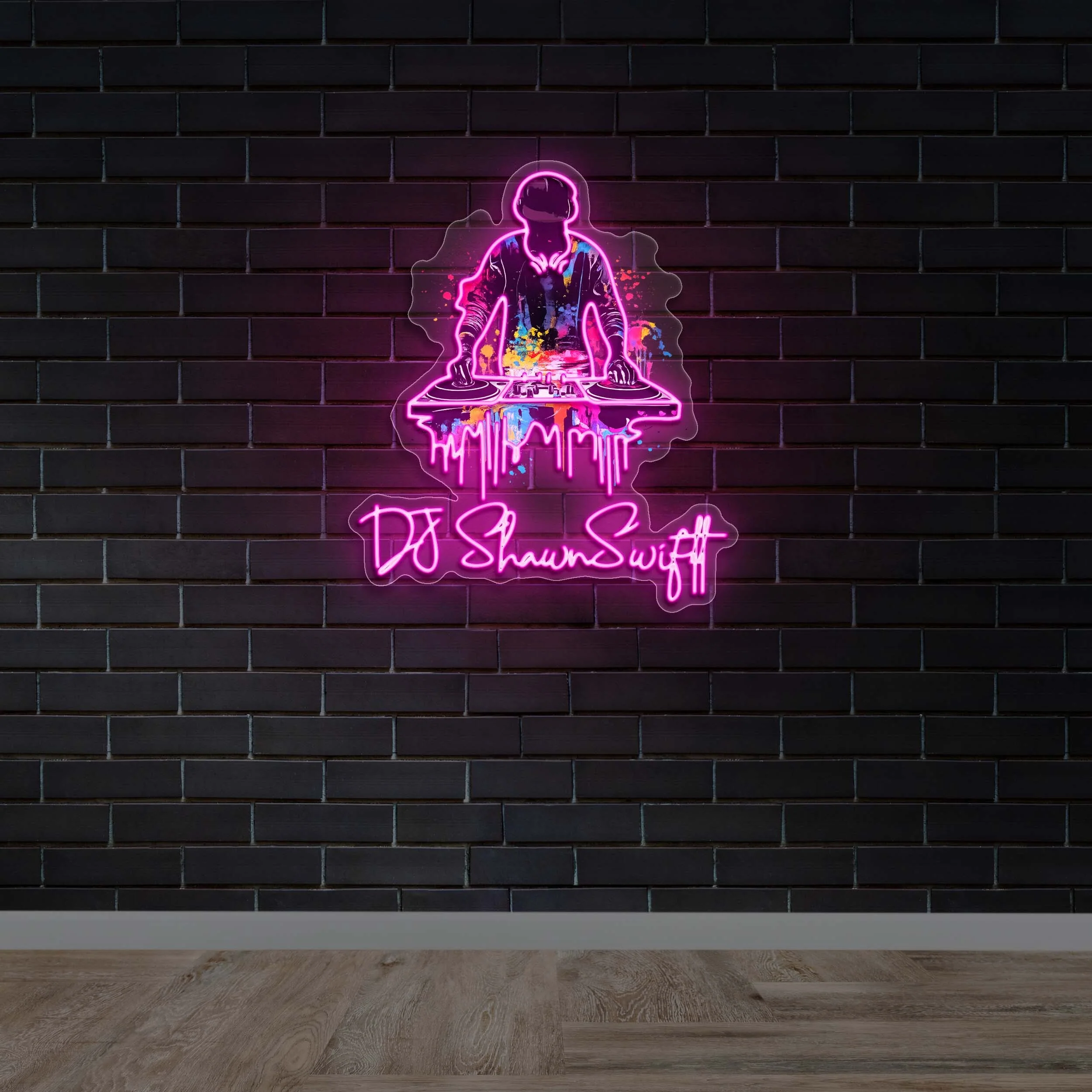 DJ ShawnSwiftt | 2nd Version - Premium Neon Artwork