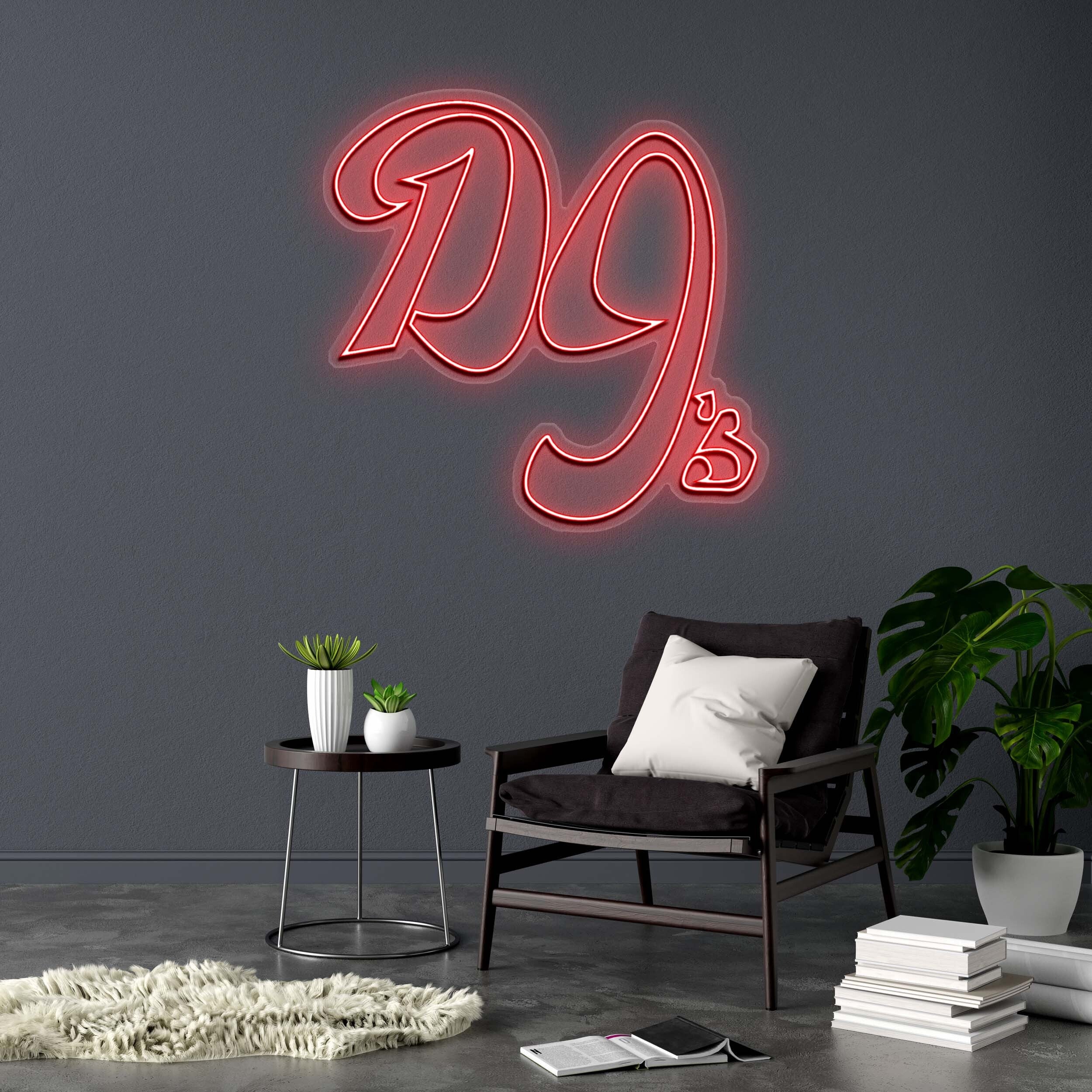 DJ's - Premium Neon Artwork