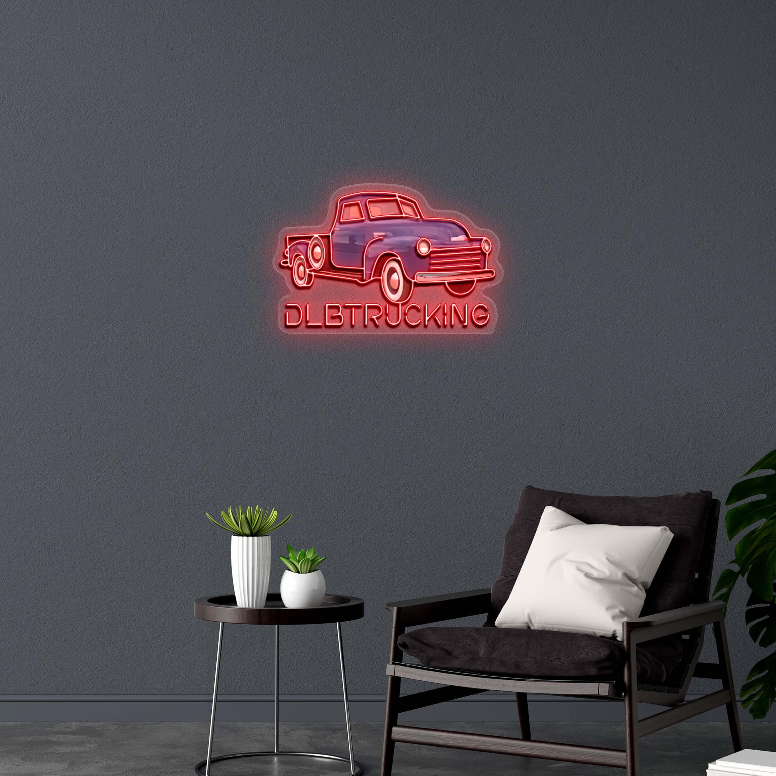 DLB TRUCKING - Premium Neon Artwork