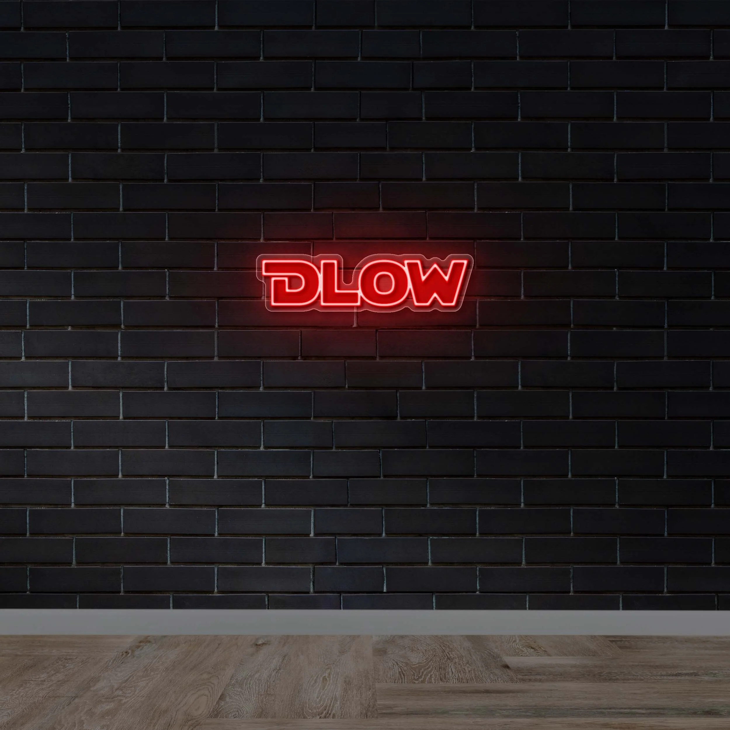 DLOW - Premium Neon Artwork