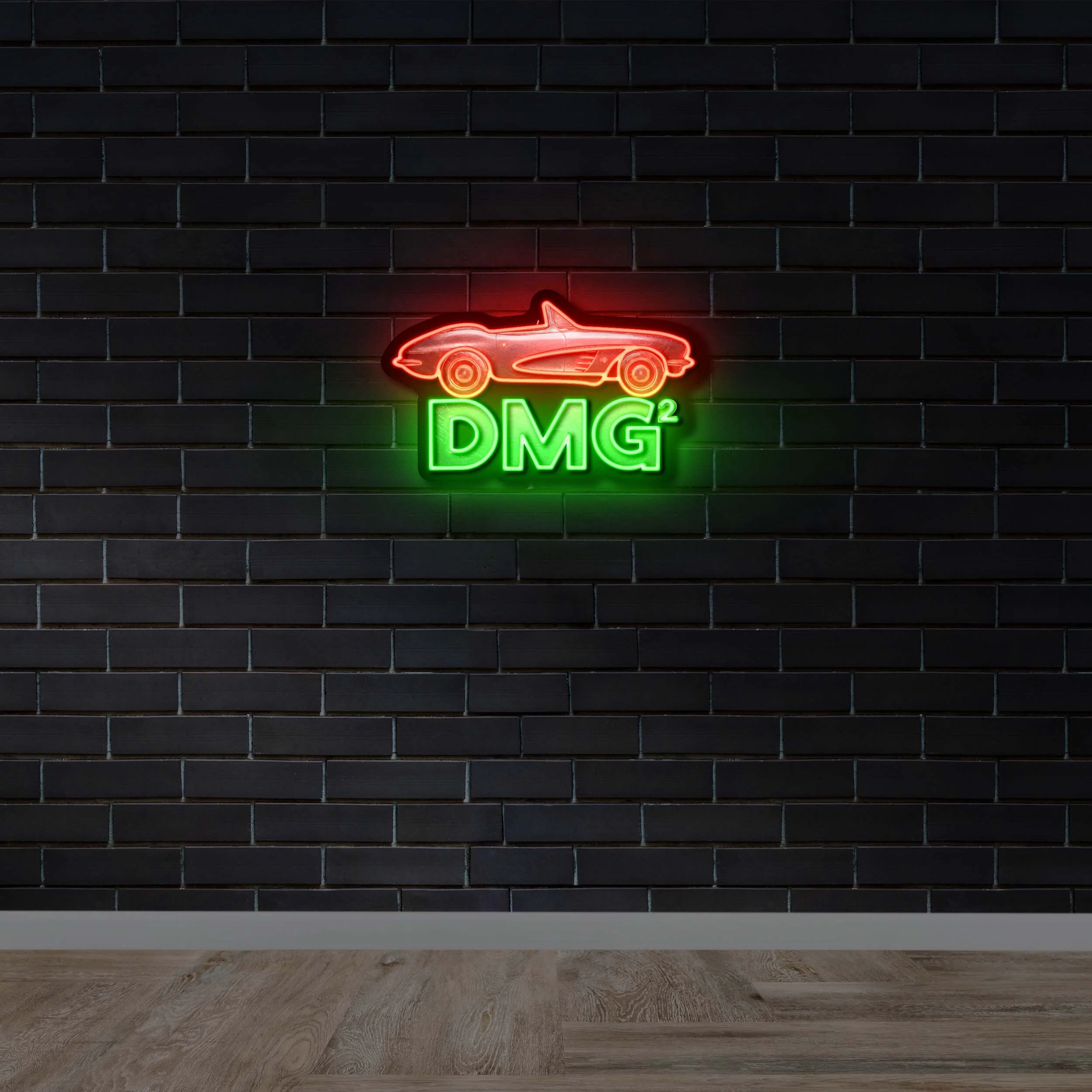 DMG - Premium Neon Artwork