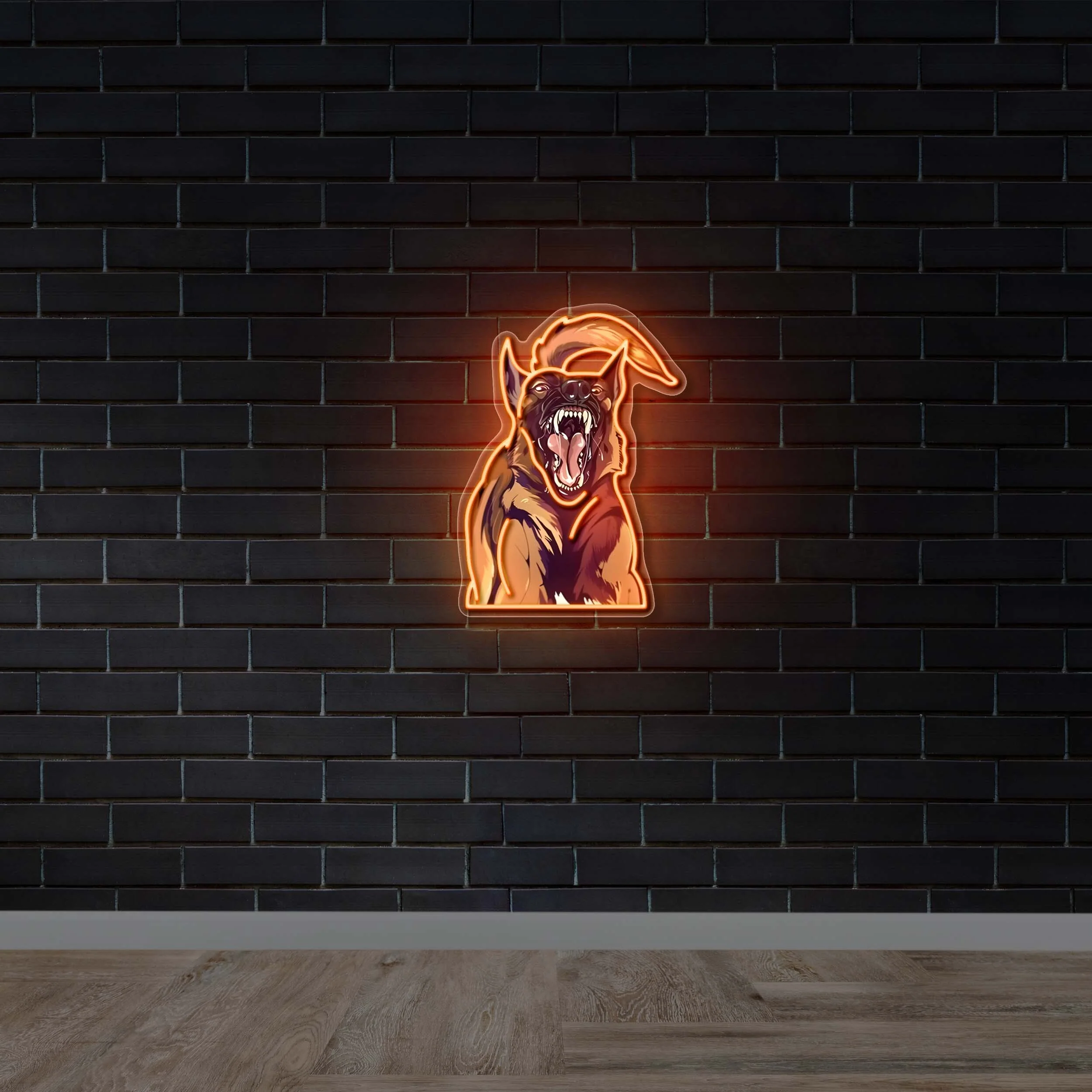 Doggo - Premium Neon Artwork
