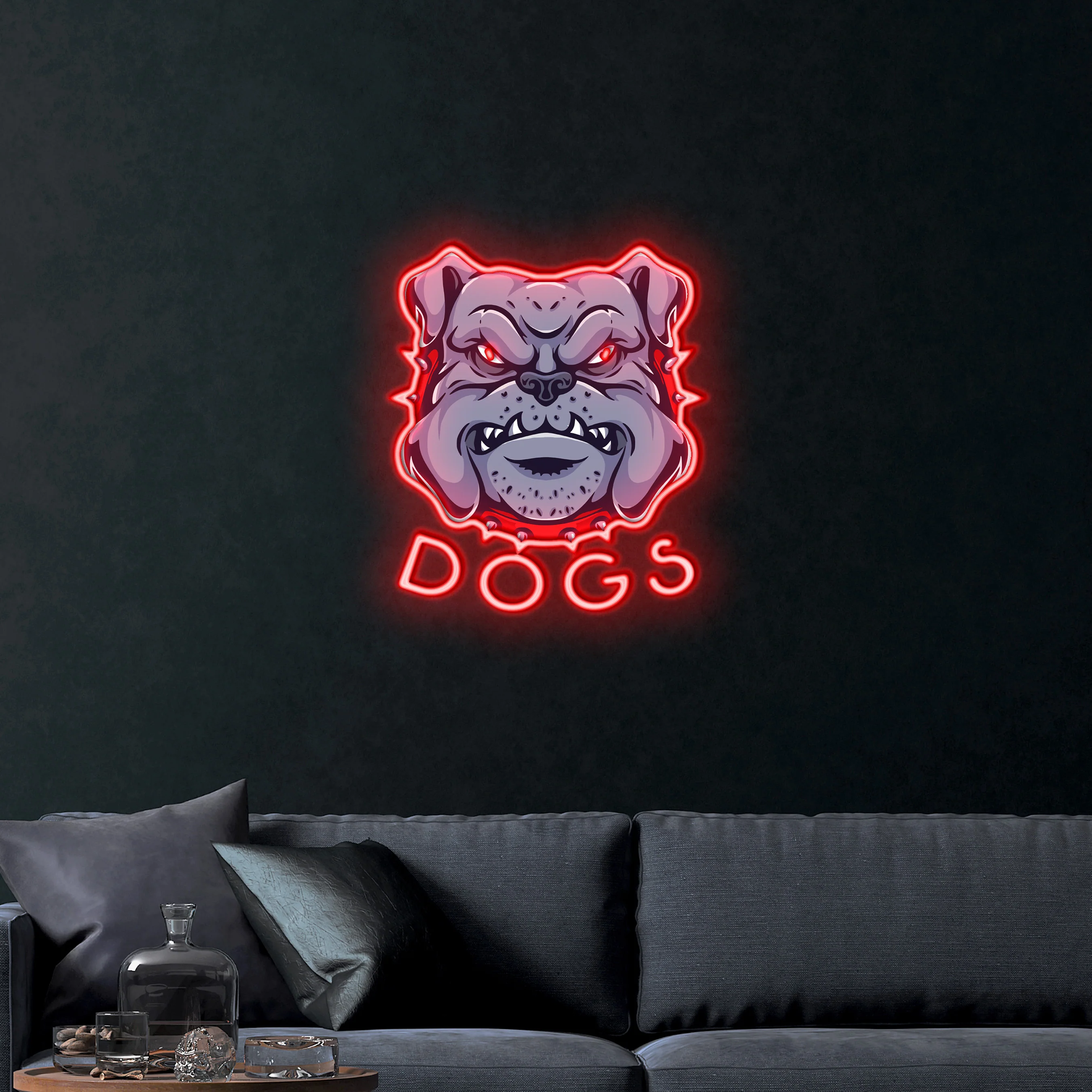 DOGS – Premium Neon Artwork