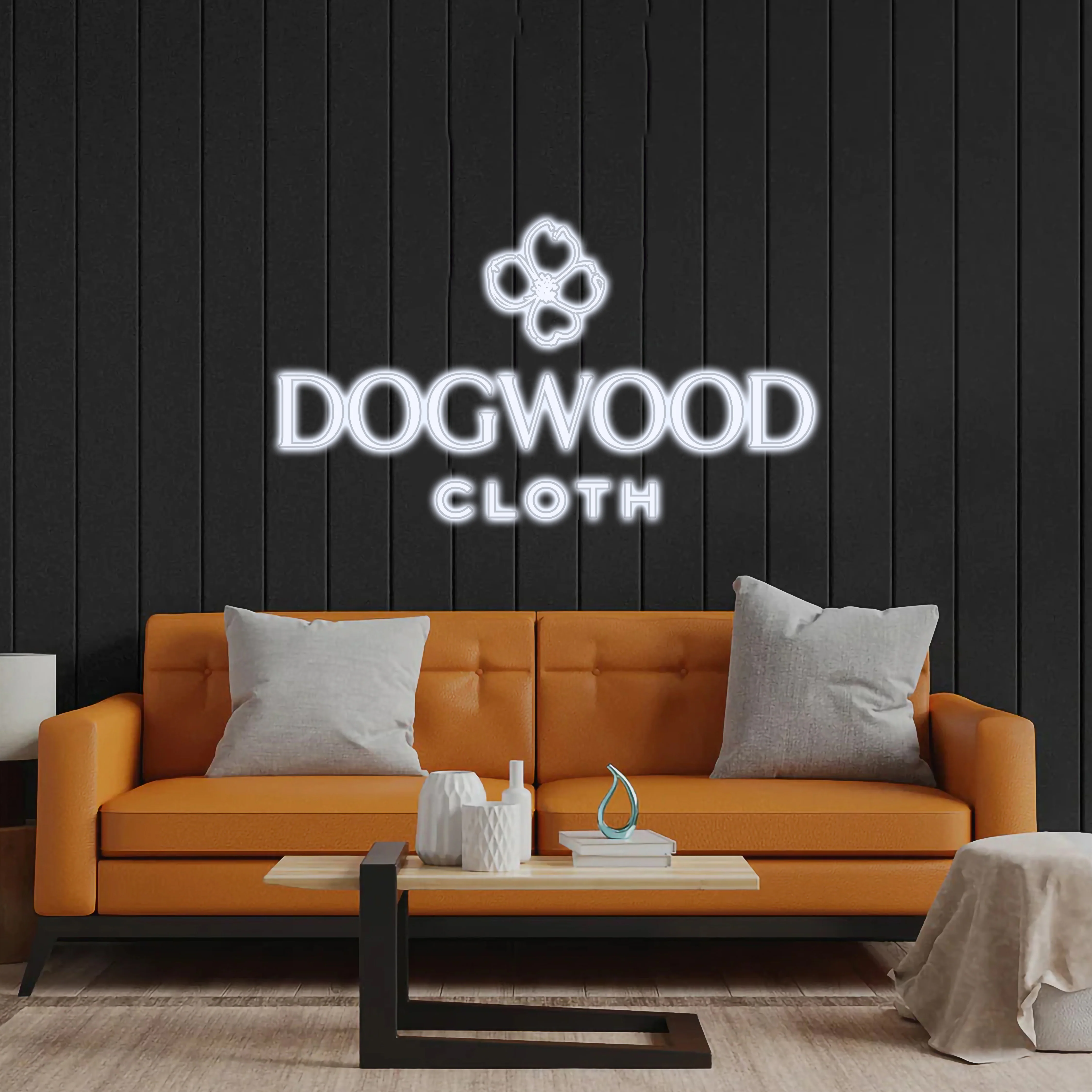 Dogwood Cloth - Premium Neon Artwork