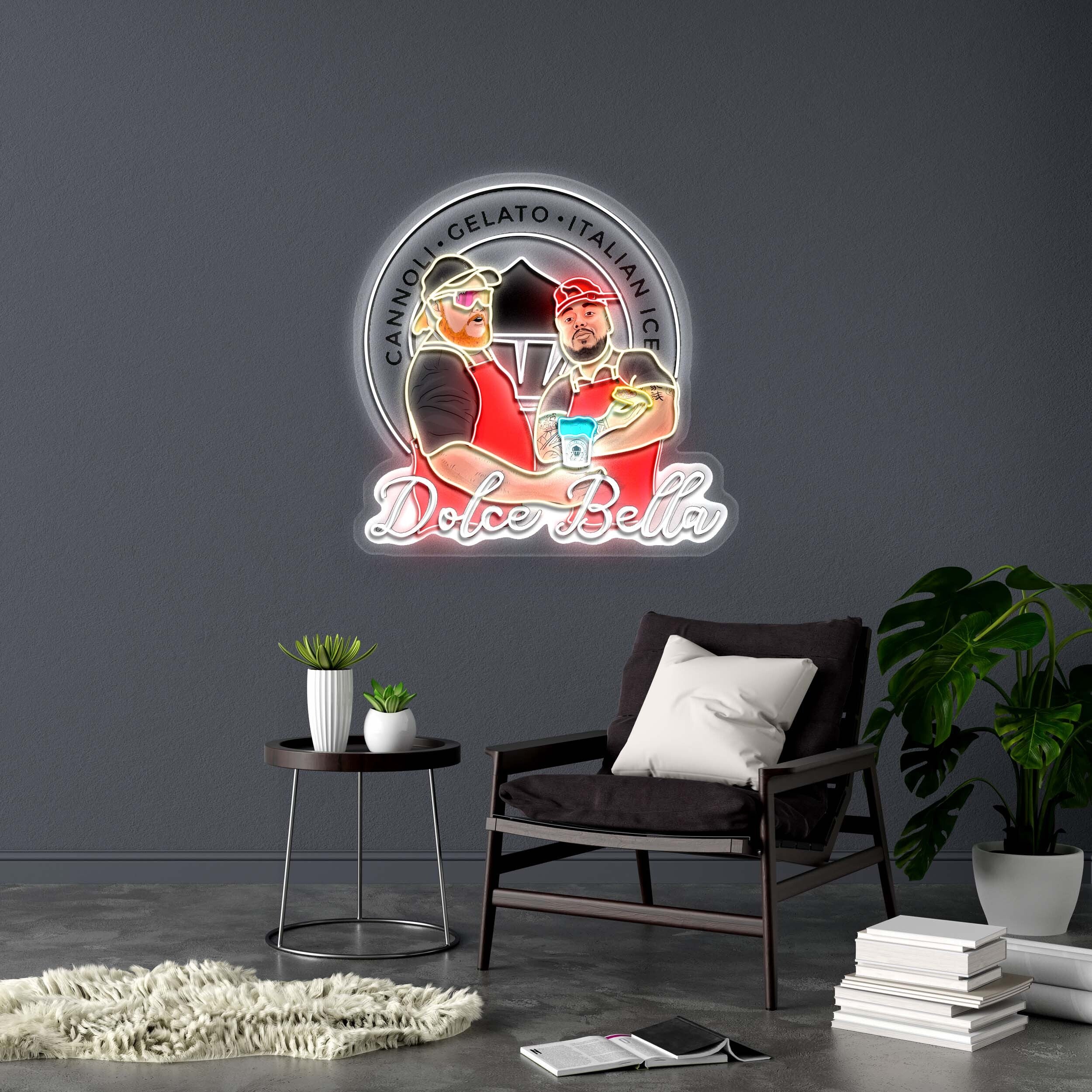 Dolce Bella - Premium Neon Artwork