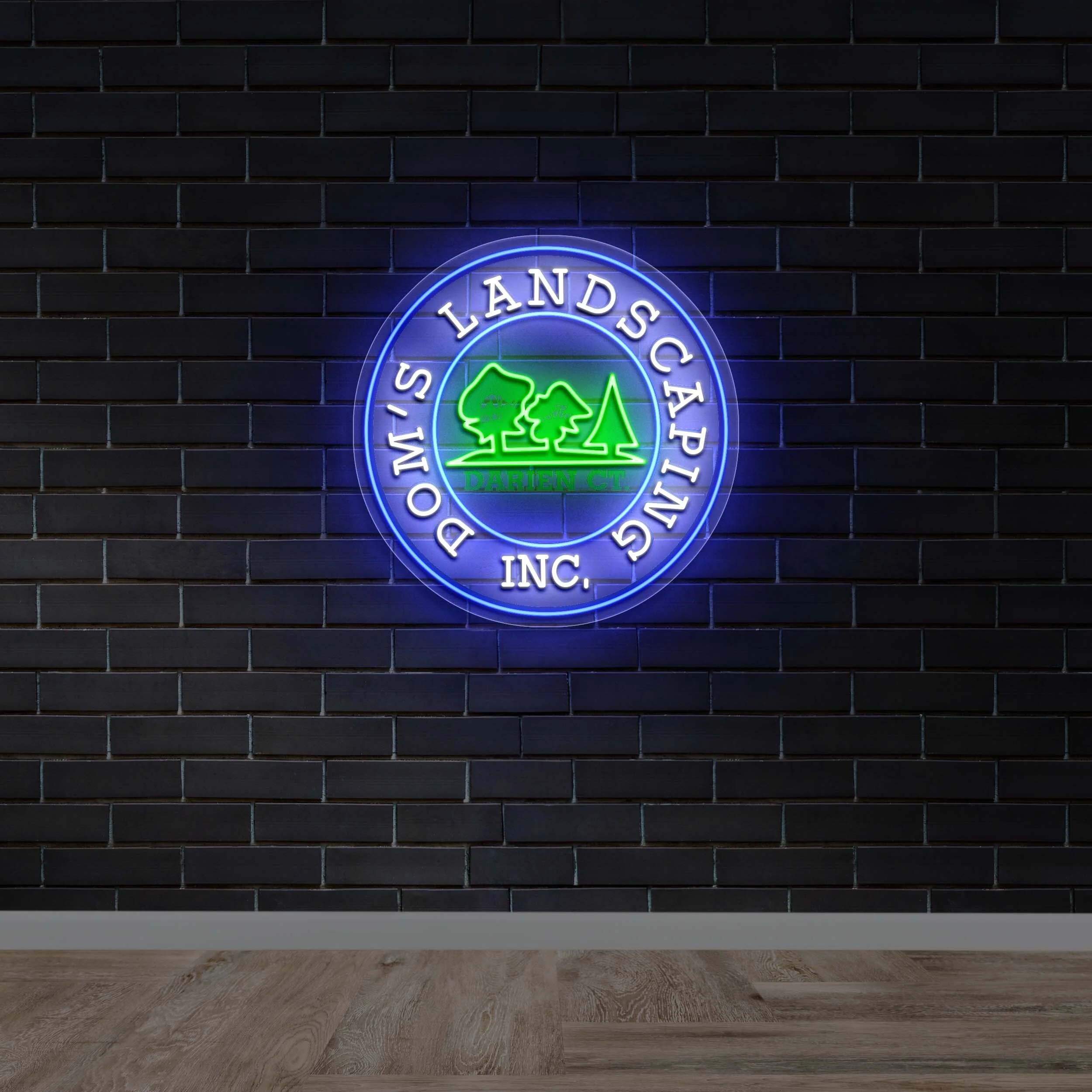 Dom’s Landscaping Inc. - Premium Neon Artwork