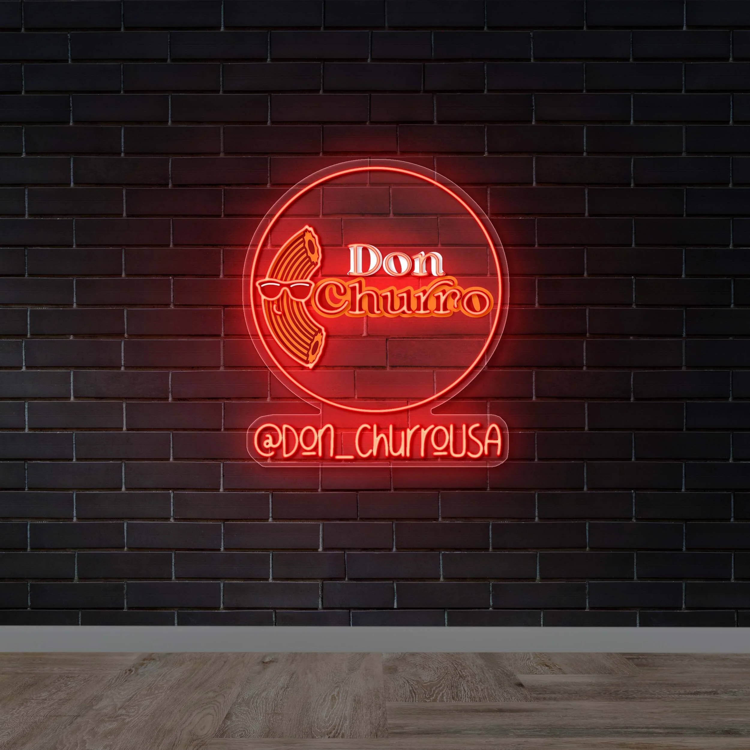 Don Churro - Premium Neon Artwork