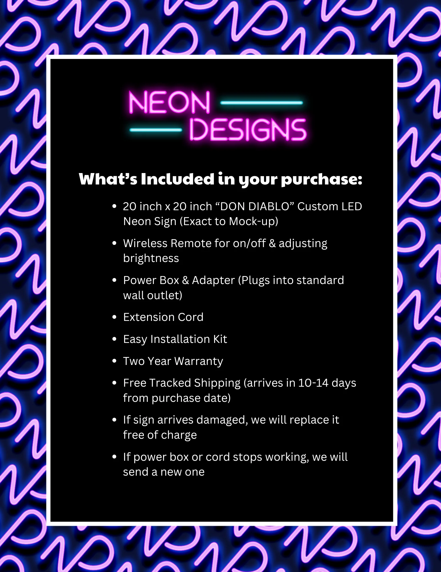 DON DIABLO - Premium Neon Artwork - Image 2
