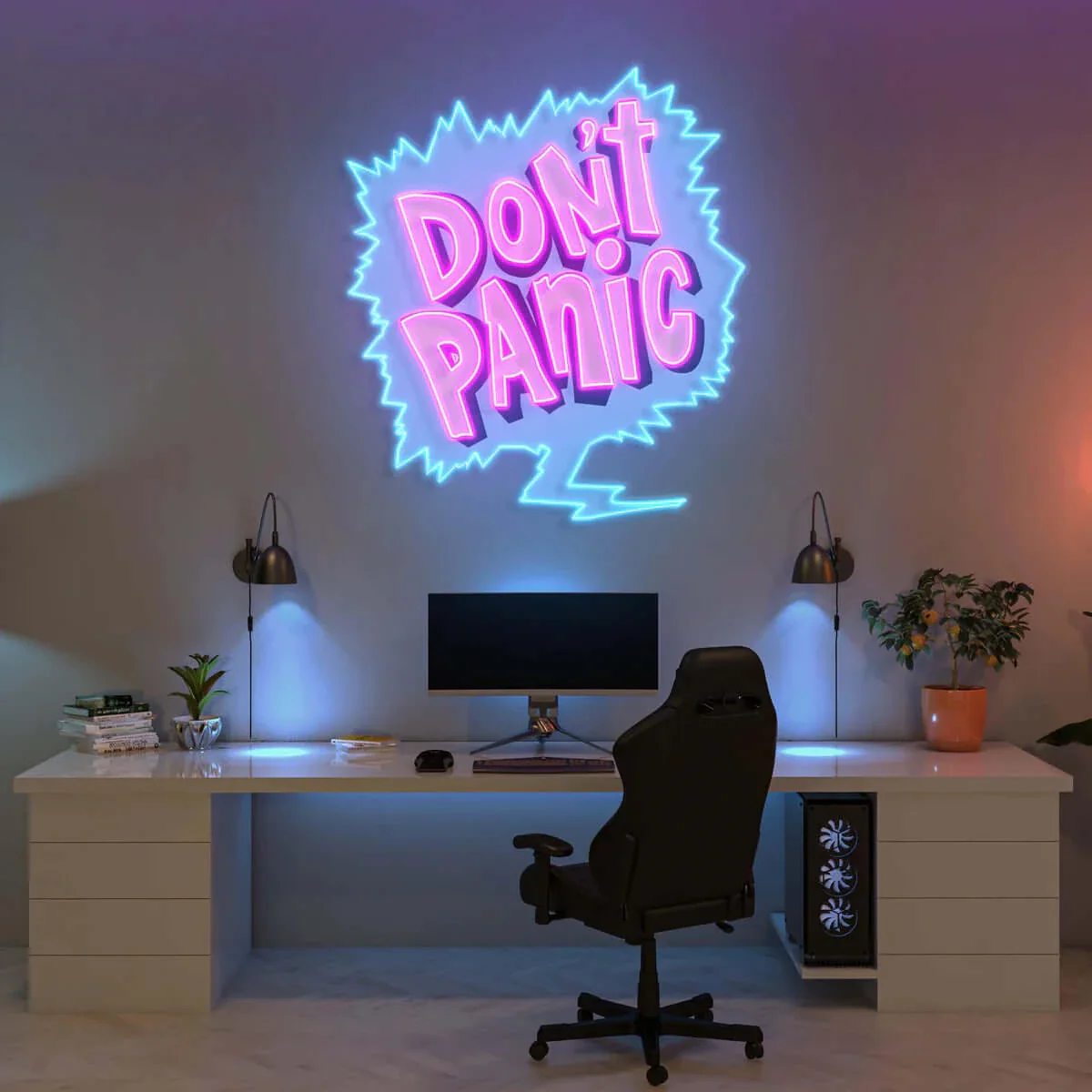 Don't Panic - Premium Neon Artwork - Image 2
