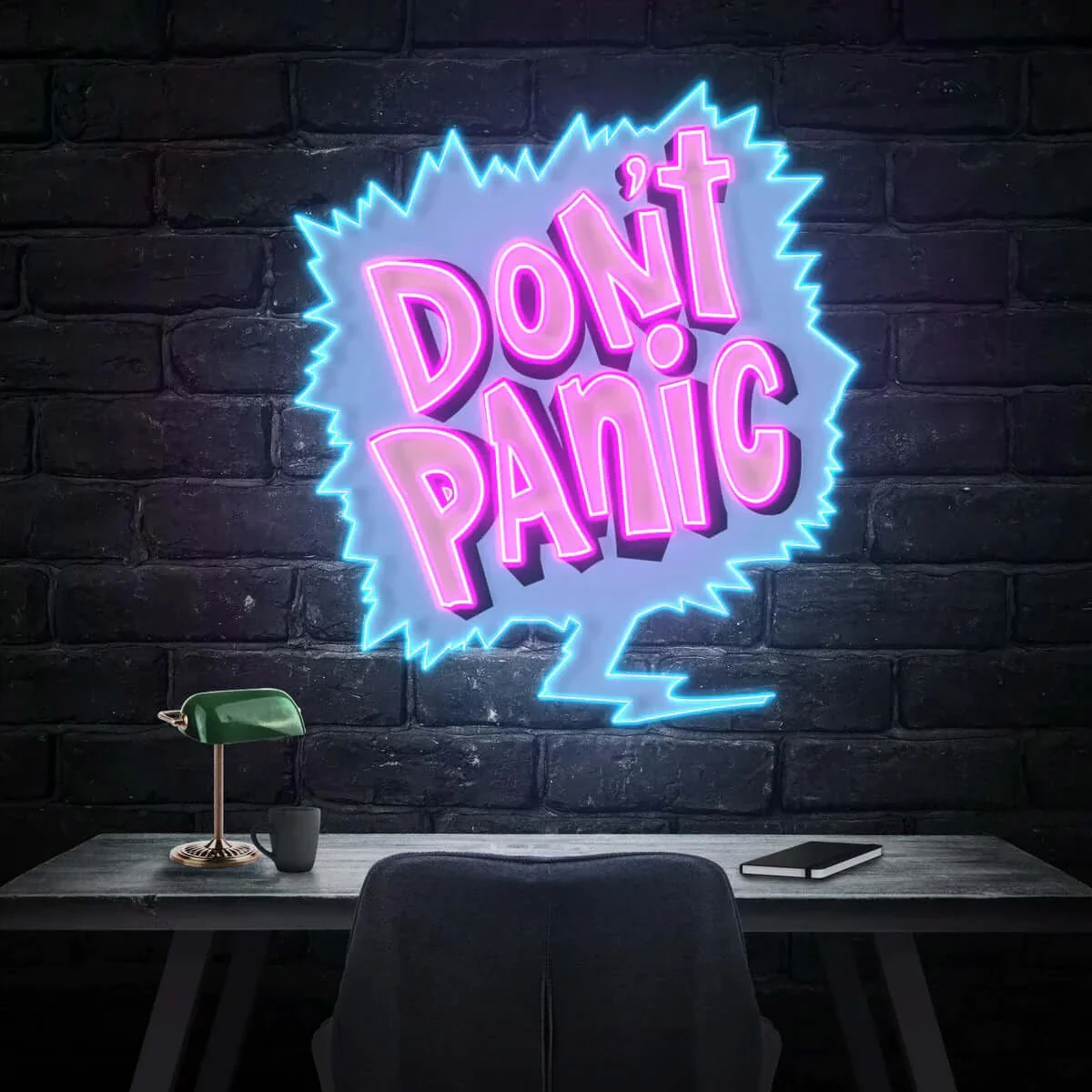 Don't Panic - Premium Neon Artwork - Image 3