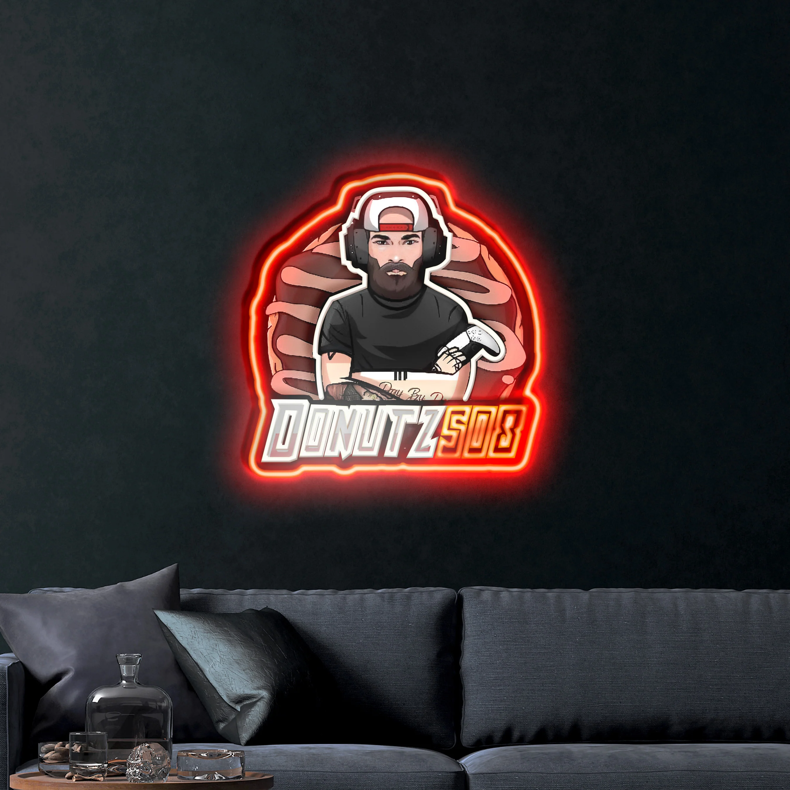 DONUTZ 50S – Premium Neon Artwork