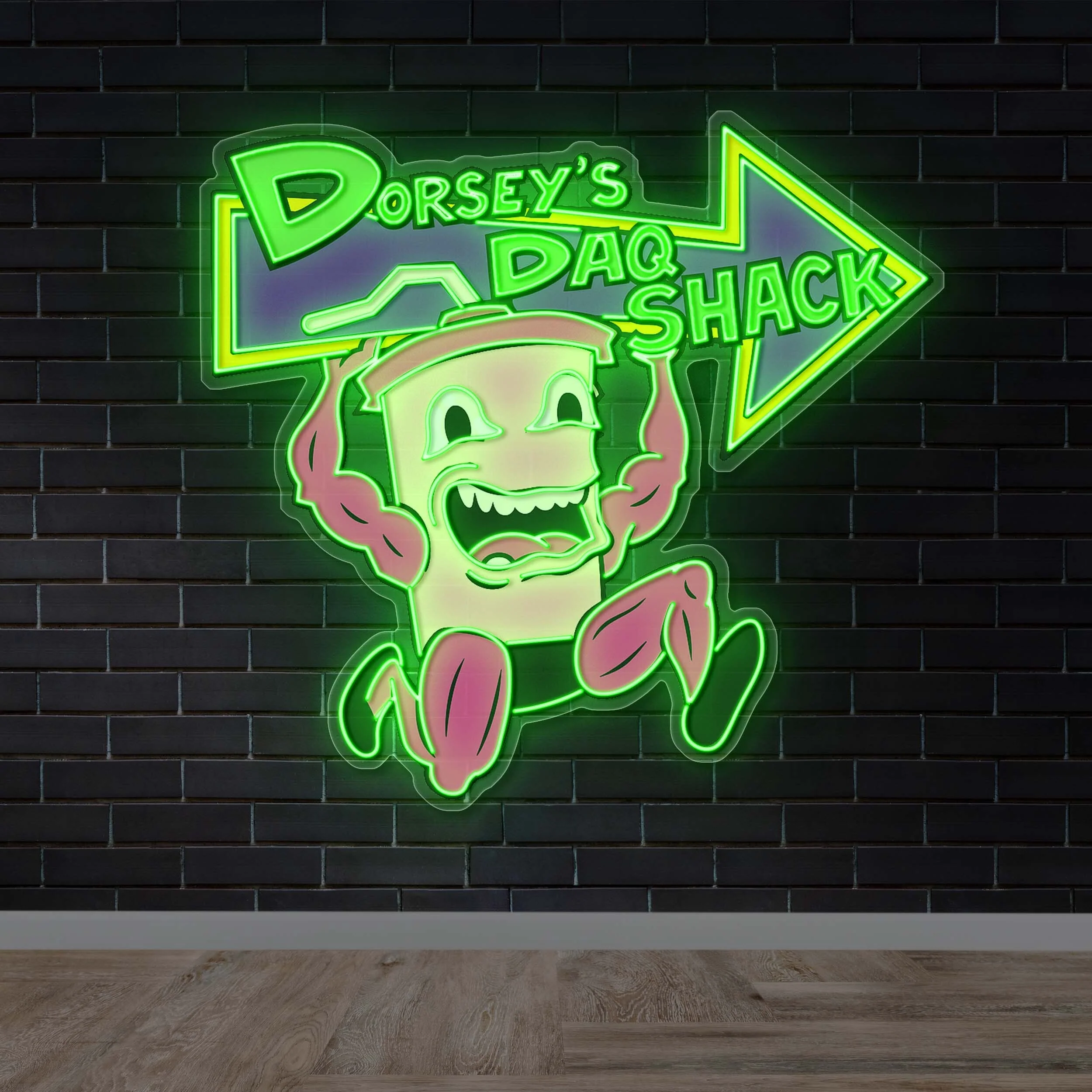Dorsey’s Daq Shack - Premium Neon Artwork - Image 3