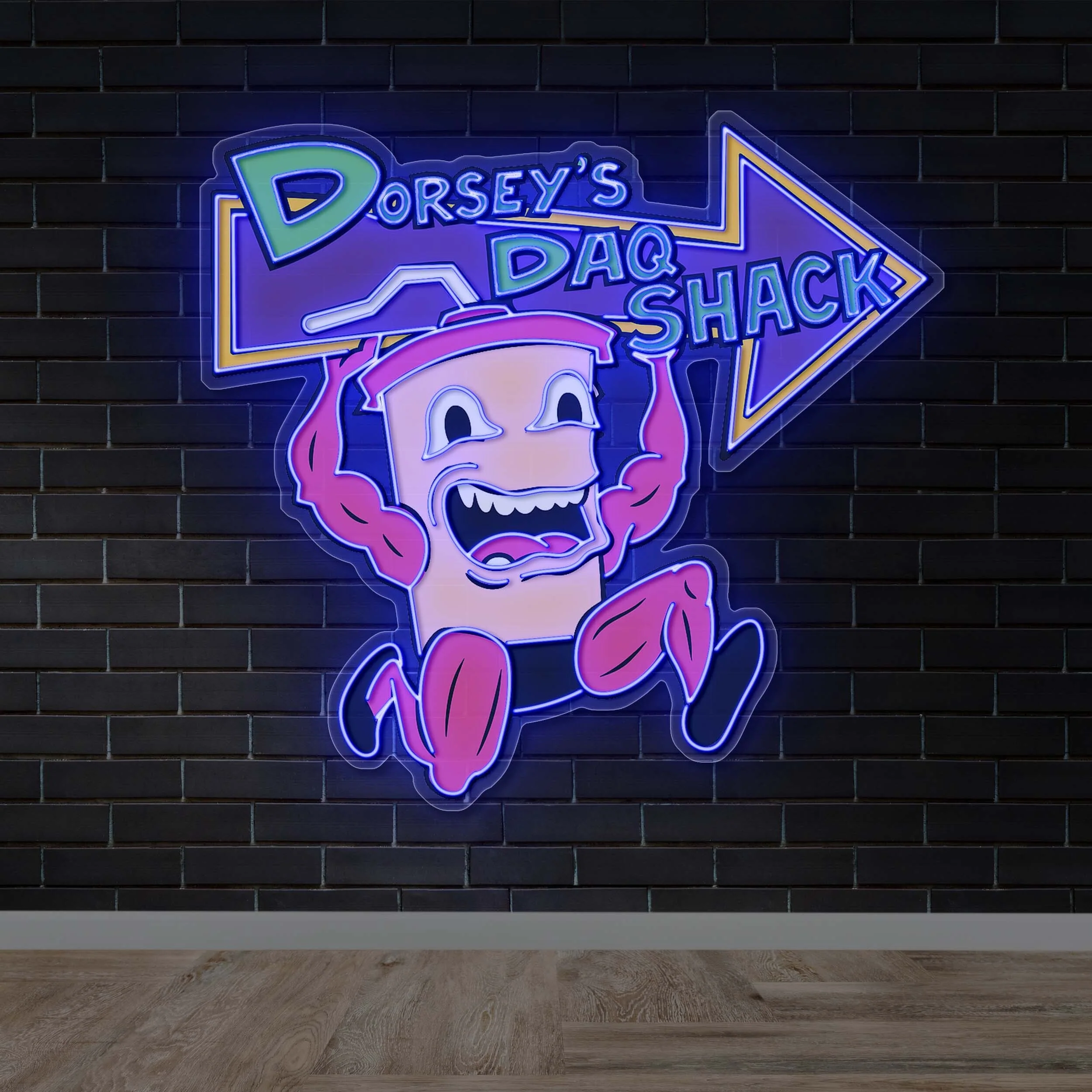 Dorsey’s Daq Shack - Premium Neon Artwork - Image 4