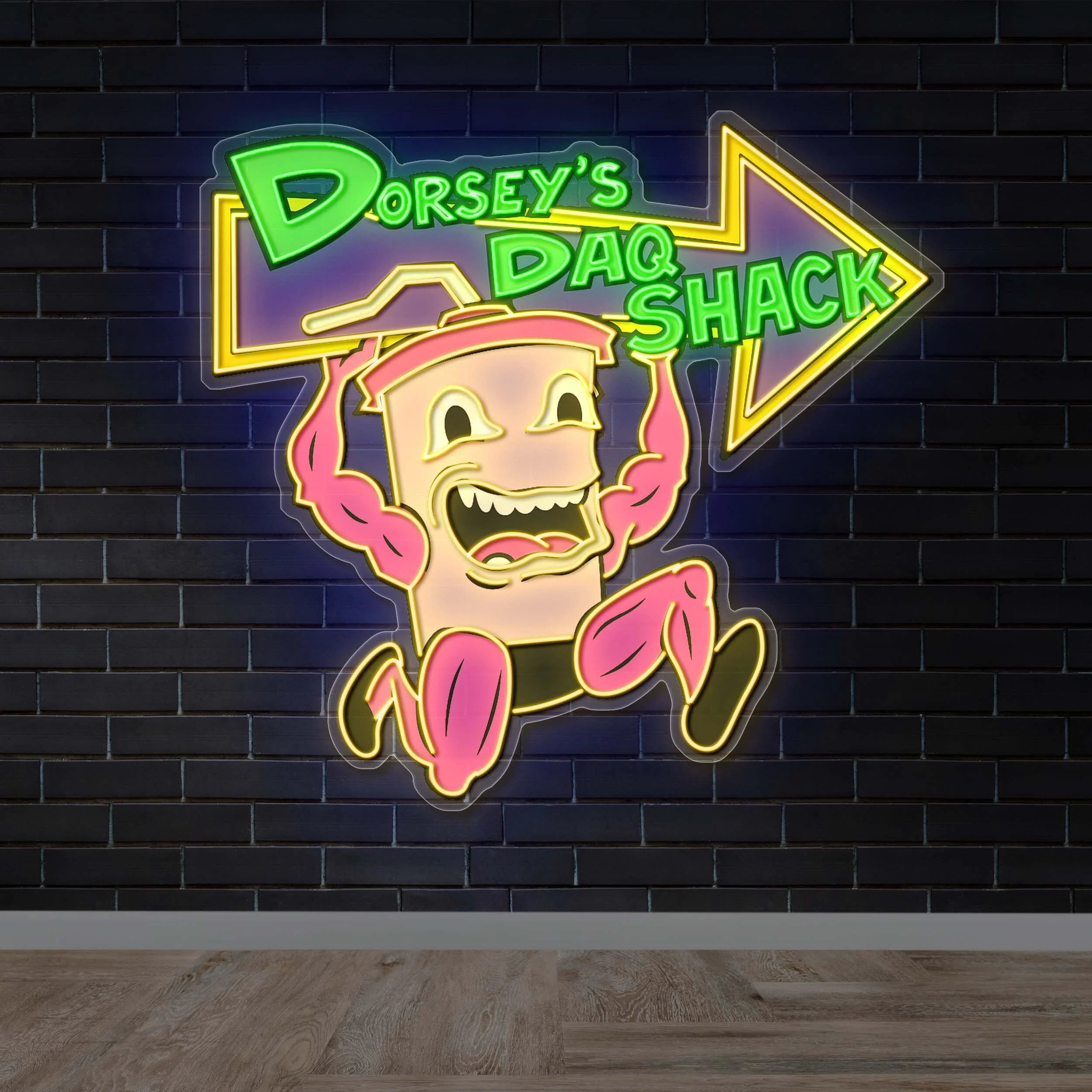 Dorsey’s Daq Shack - Premium Neon Artwork - Image 6