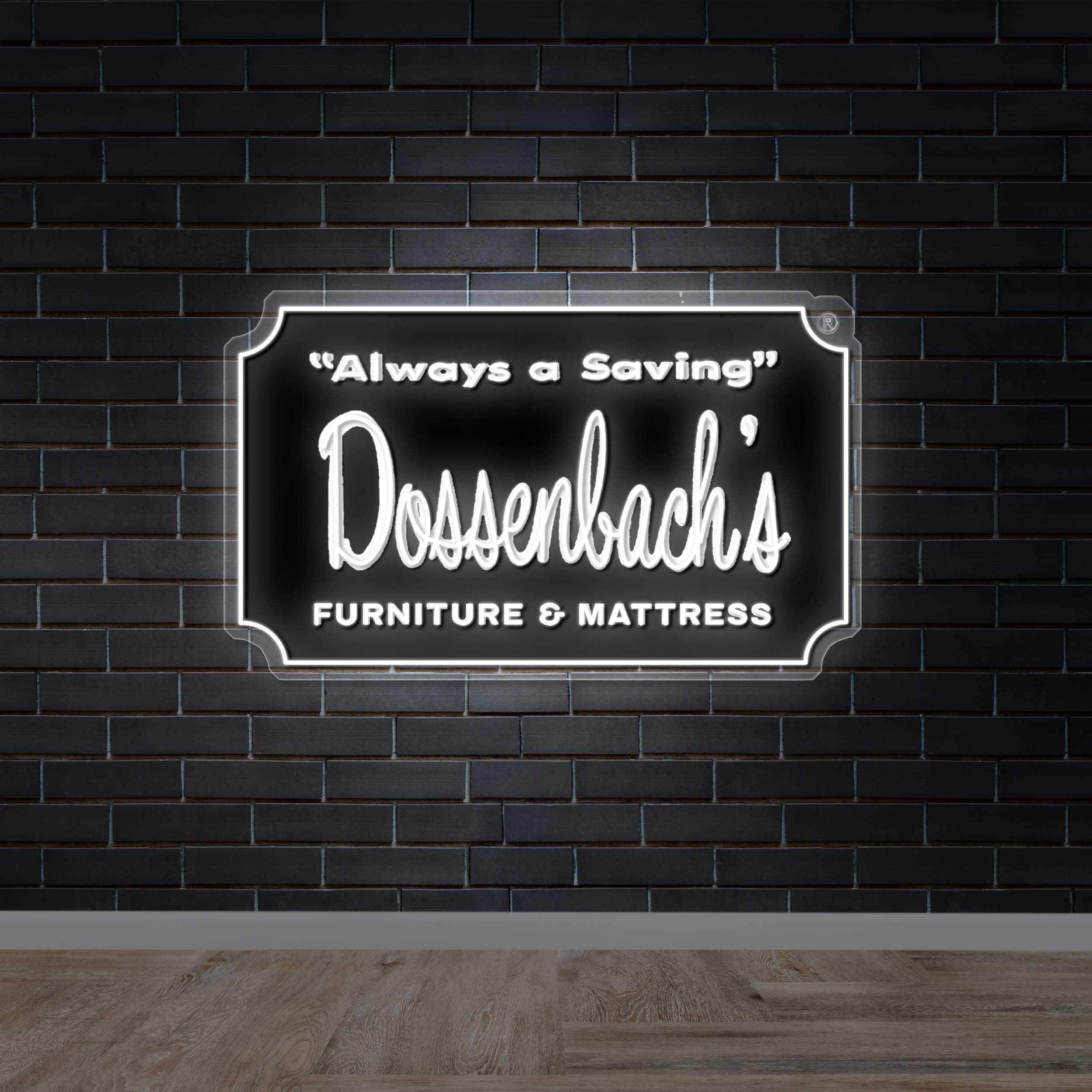 Dossenbach's - Premium Neon Artwork
